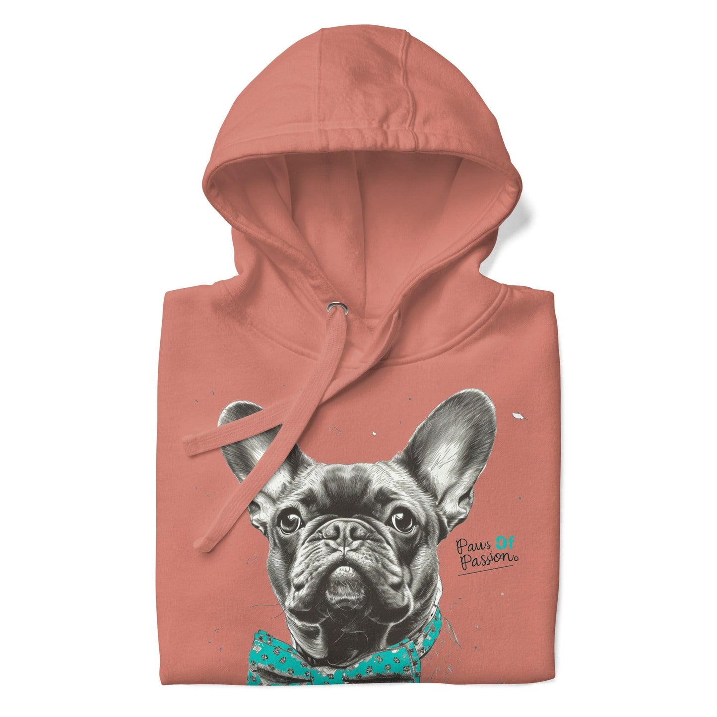 "Paws of Passion" Unisex Hoodie - Frenchie Emporium