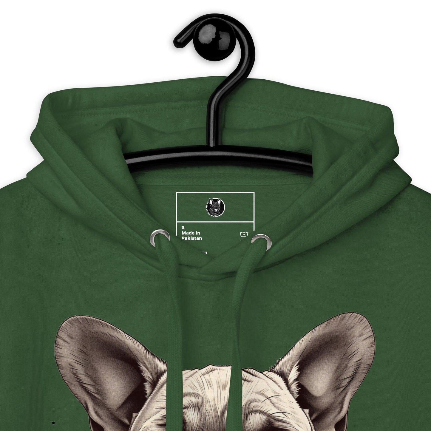 "Rosy Gaze Frenchie" - Unisex Hoodie - Frenchie Emporium