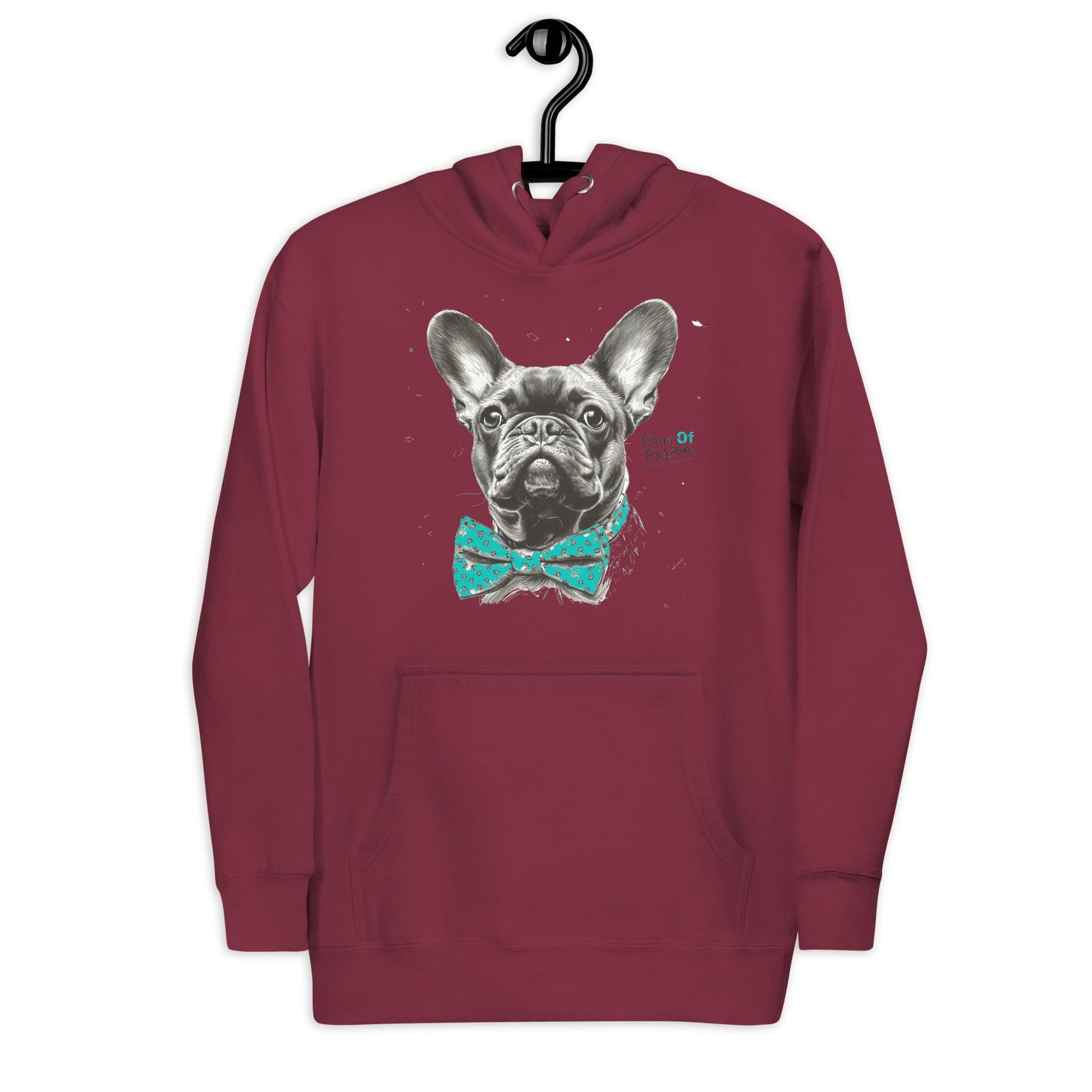 "Paws of Passion" Unisex Hoodie - Frenchie Emporium