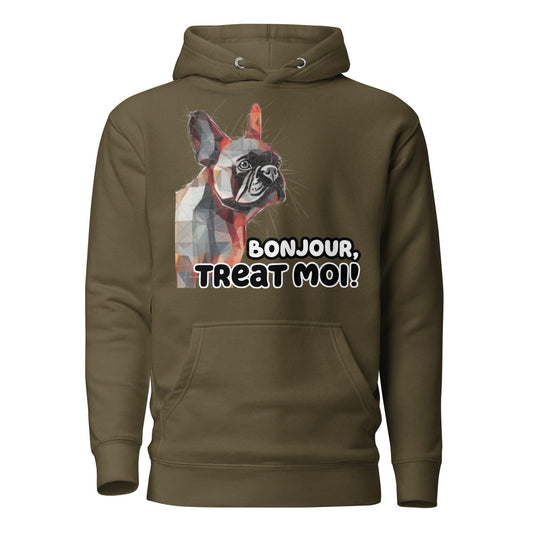 French Bulldog "Treat me!" Unisex Hoodie - Frenchie Emporium