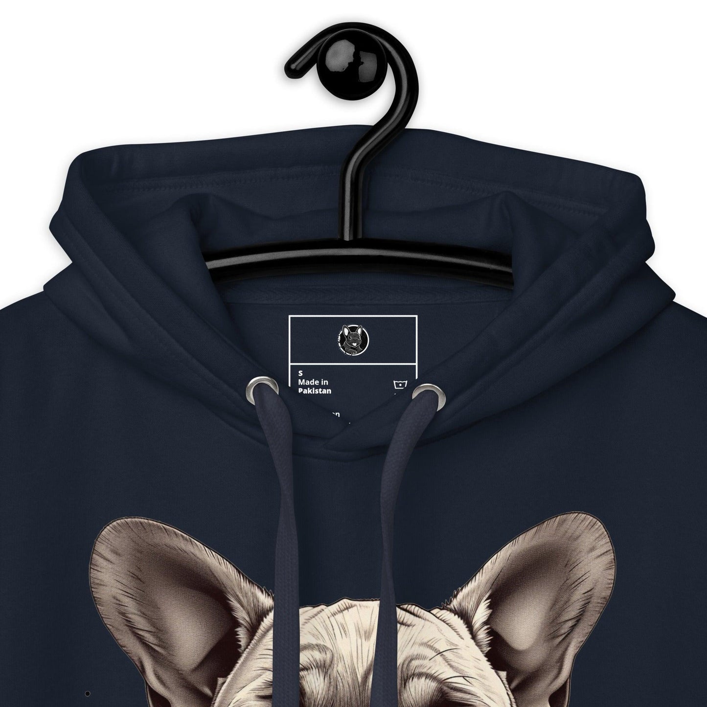 "Rosy Gaze Frenchie" - Unisex Hoodie - Frenchie Emporium
