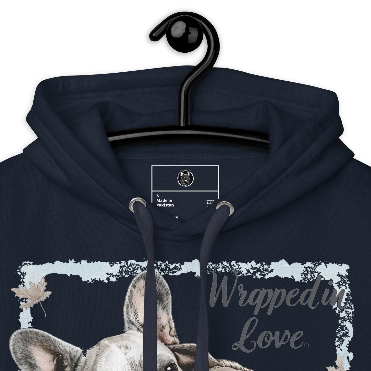Wrapped in Love" Unisex Hoodie - Frenchie Emporium