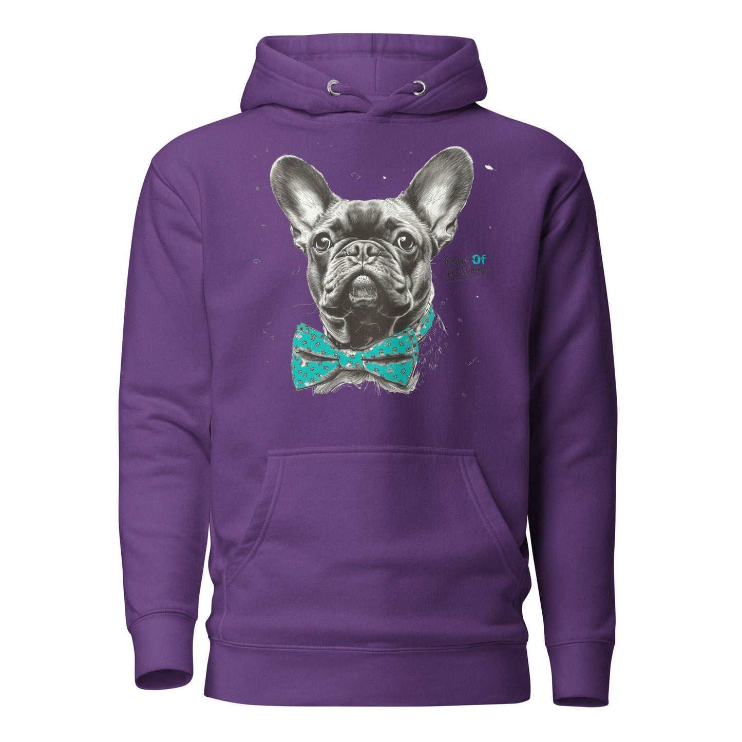 "Paws of Passion" Unisex Hoodie - Frenchie Emporium