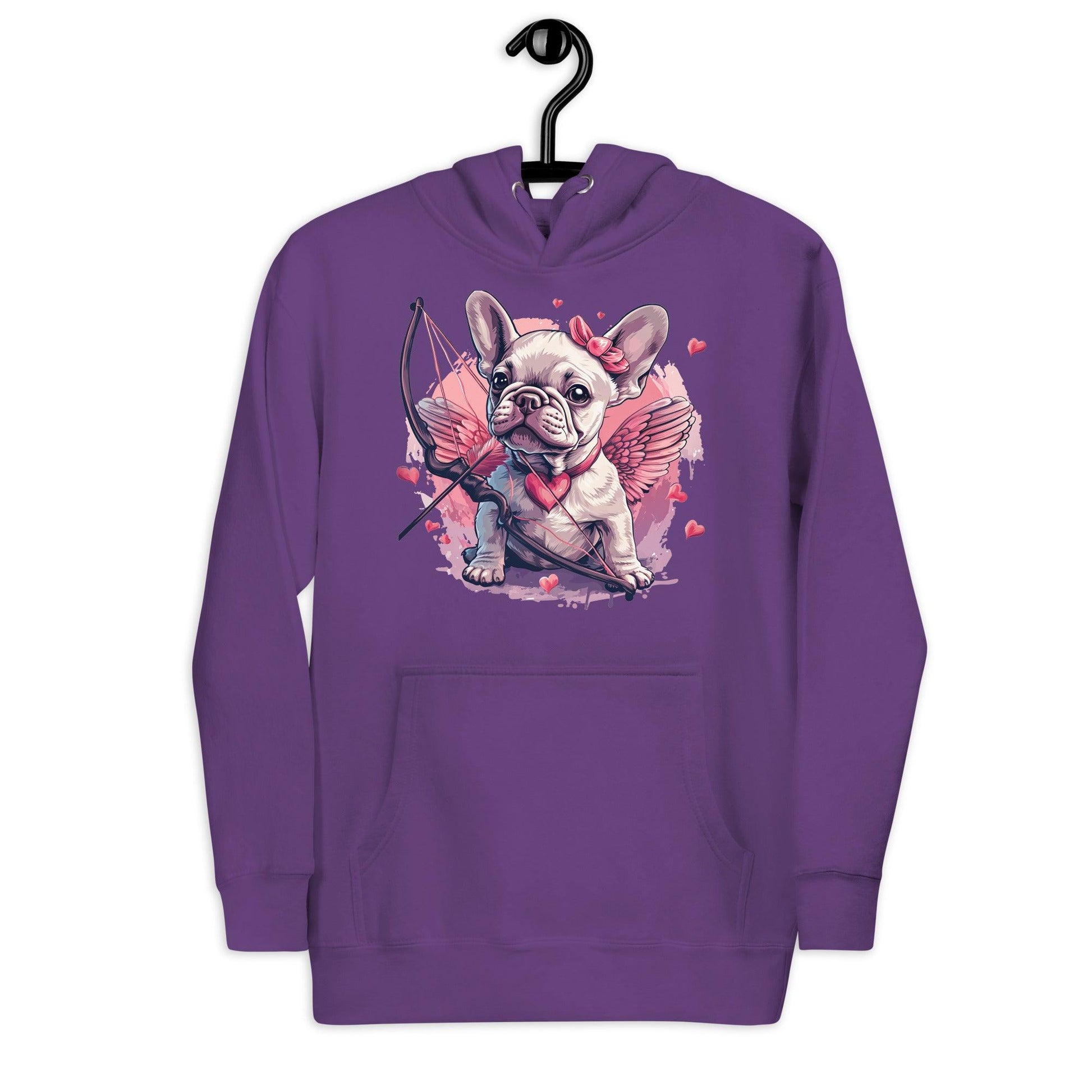 "Cupid's Companion" Unisex Hoodie - Frenchie Emporium
