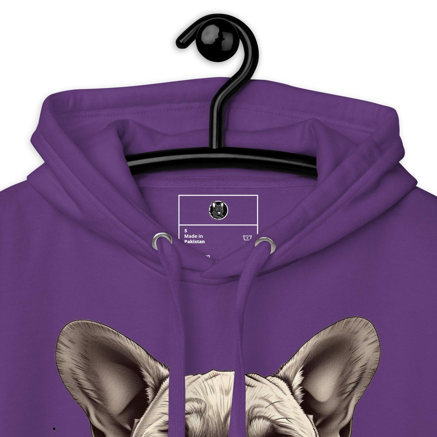"Rosy Gaze Frenchie" - Unisex Hoodie - Frenchie Emporium