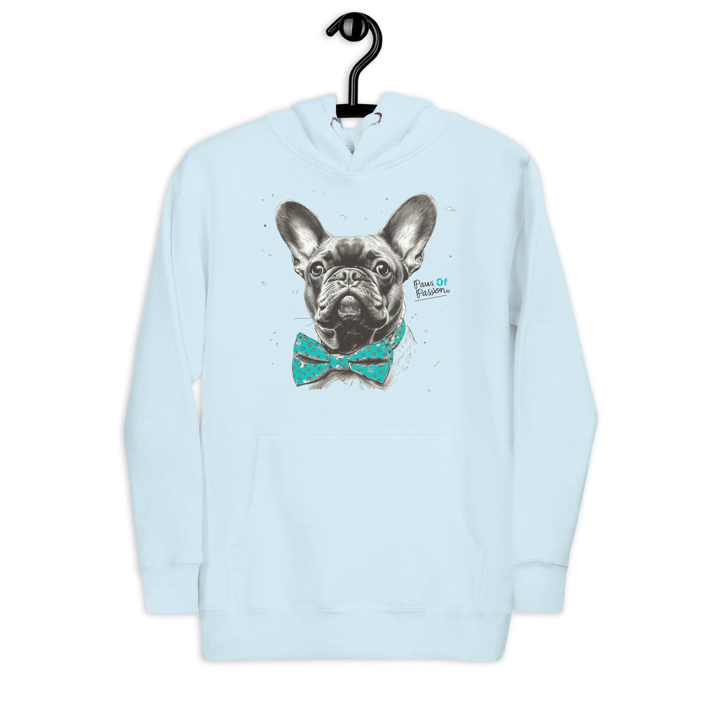 "Paws of Passion" Unisex Hoodie - Frenchie Emporium