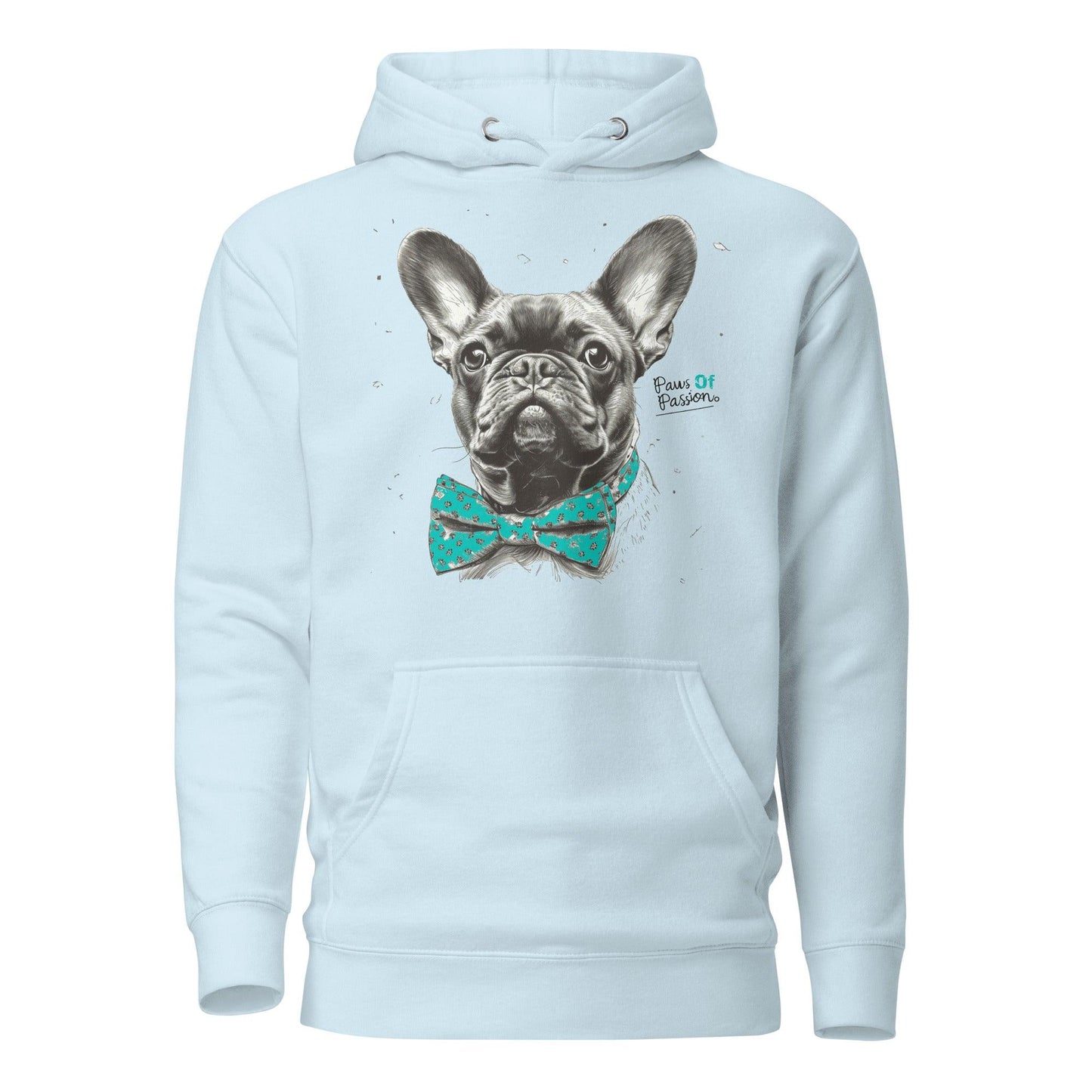 "Paws of Passion" Unisex Hoodie - Frenchie Emporium