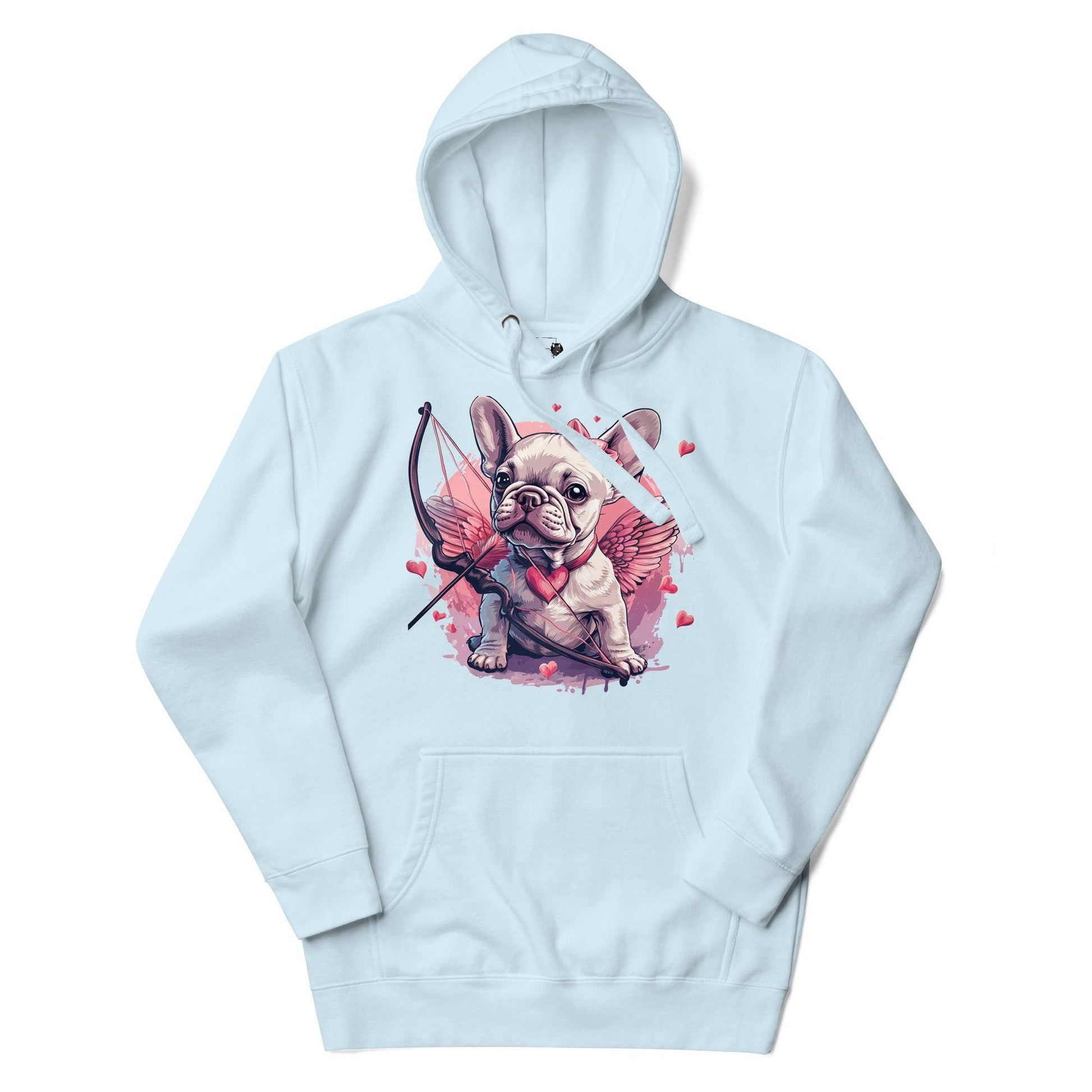 "Cupid's Companion" Unisex Hoodie - Frenchie Emporium