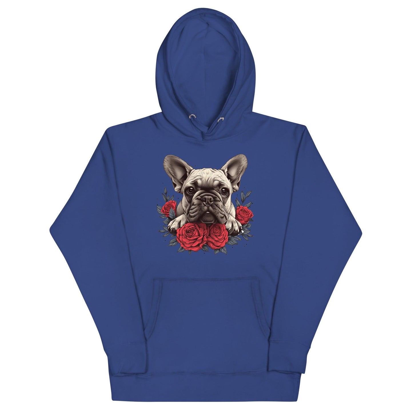 "Rosy Gaze Frenchie" - Unisex Hoodie - Frenchie Emporium
