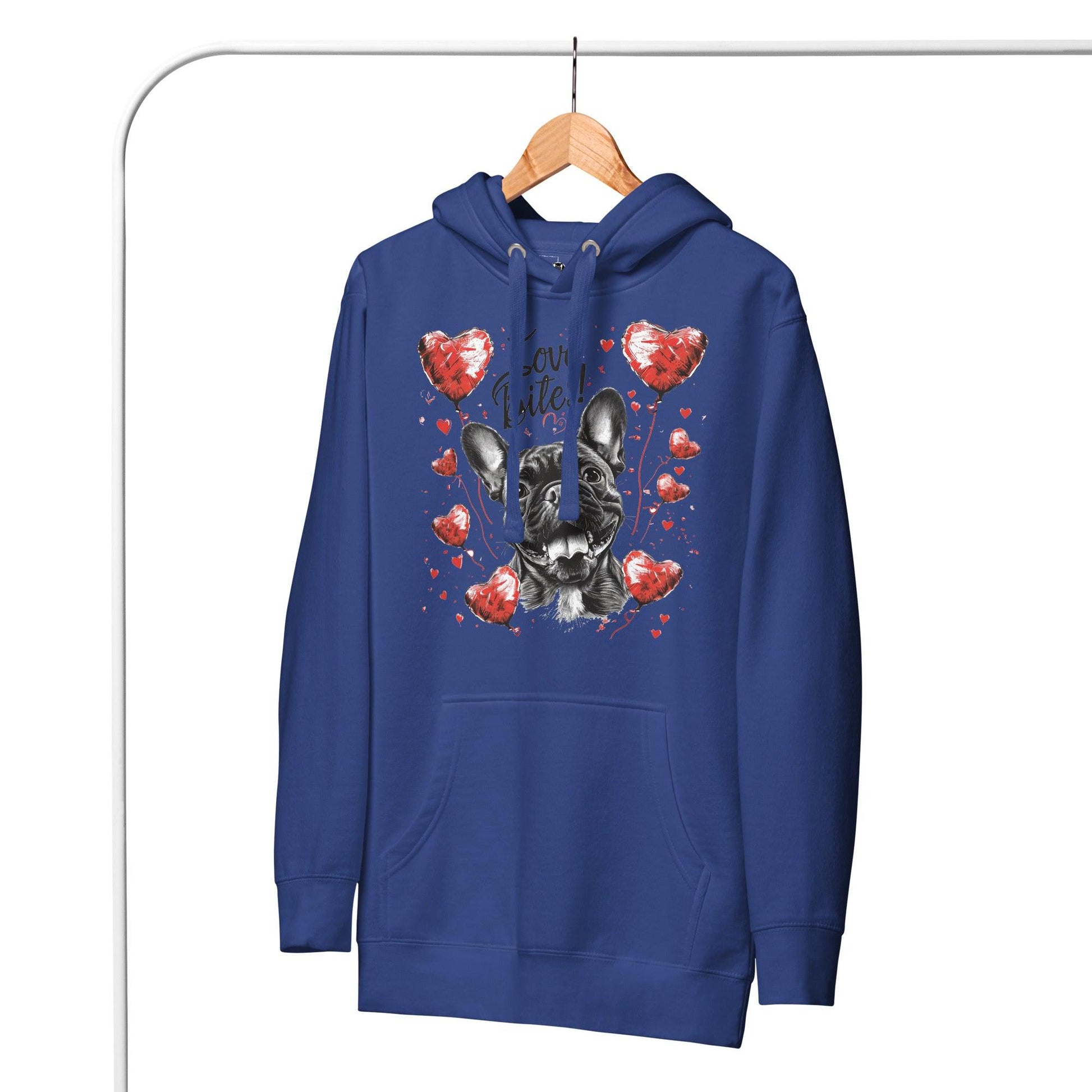 "Love Bites!"- Unisex Hoodie - Frenchie Emporium