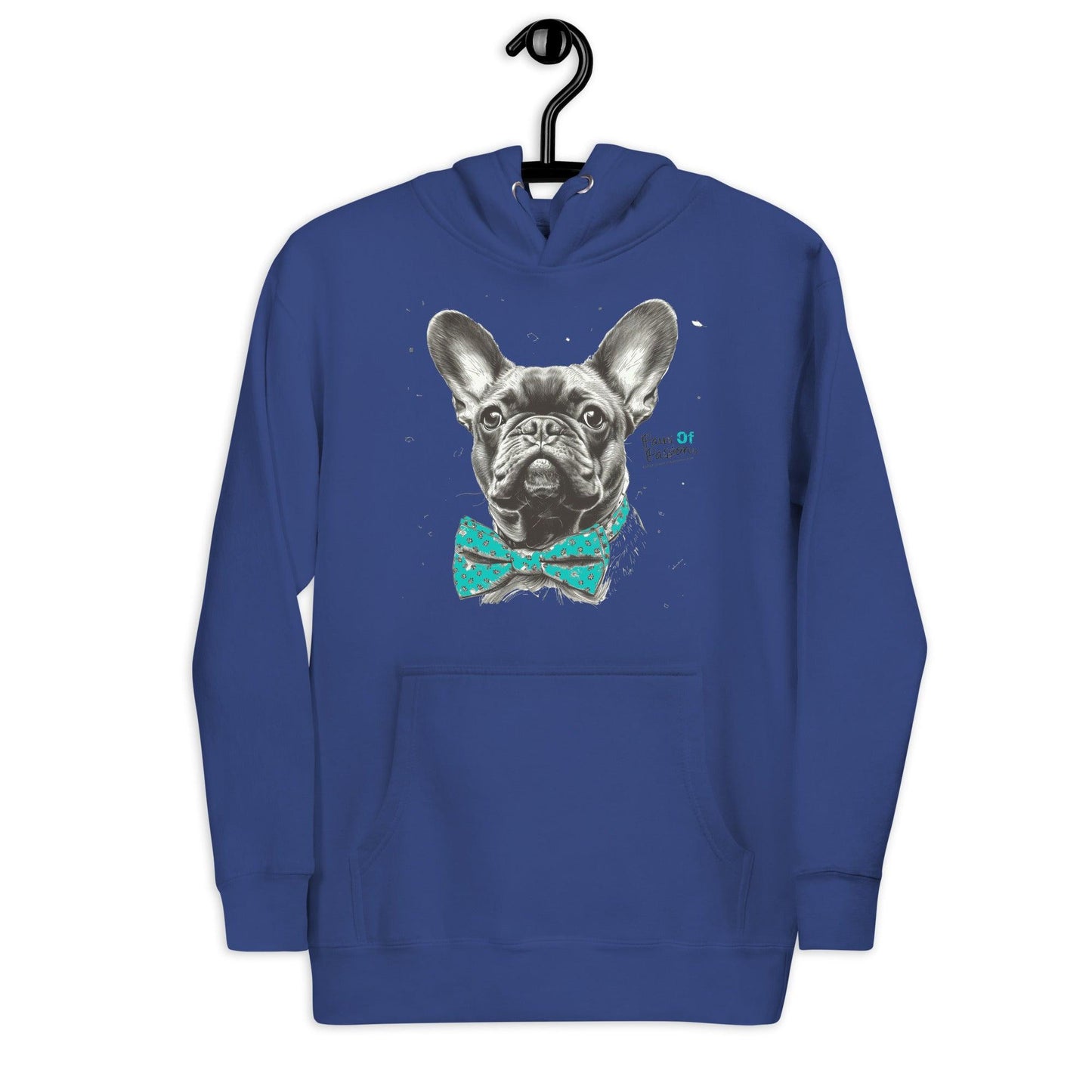 "Paws of Passion" Unisex Hoodie - Frenchie Emporium