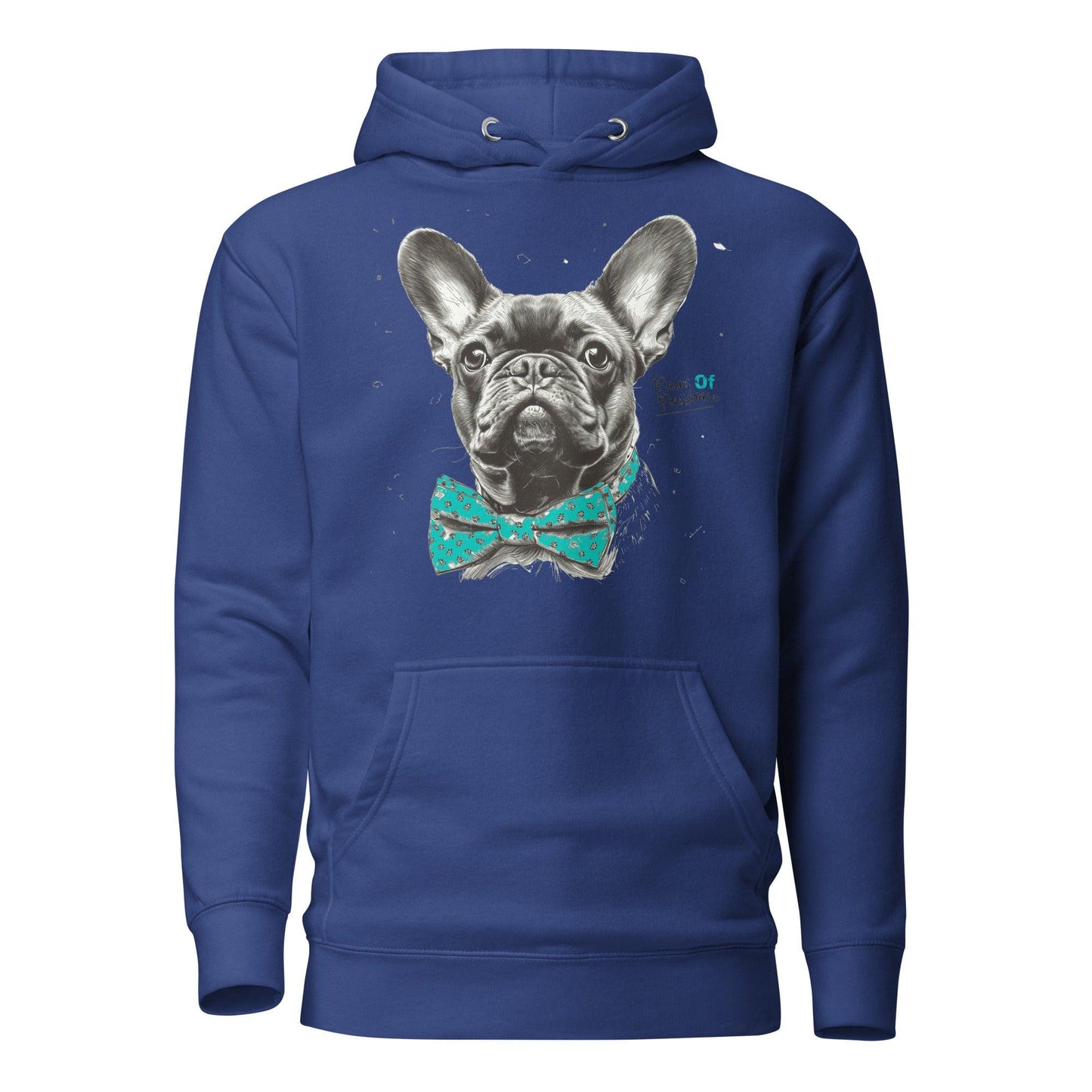 "Paws of Passion" Unisex Hoodie - Frenchie Emporium