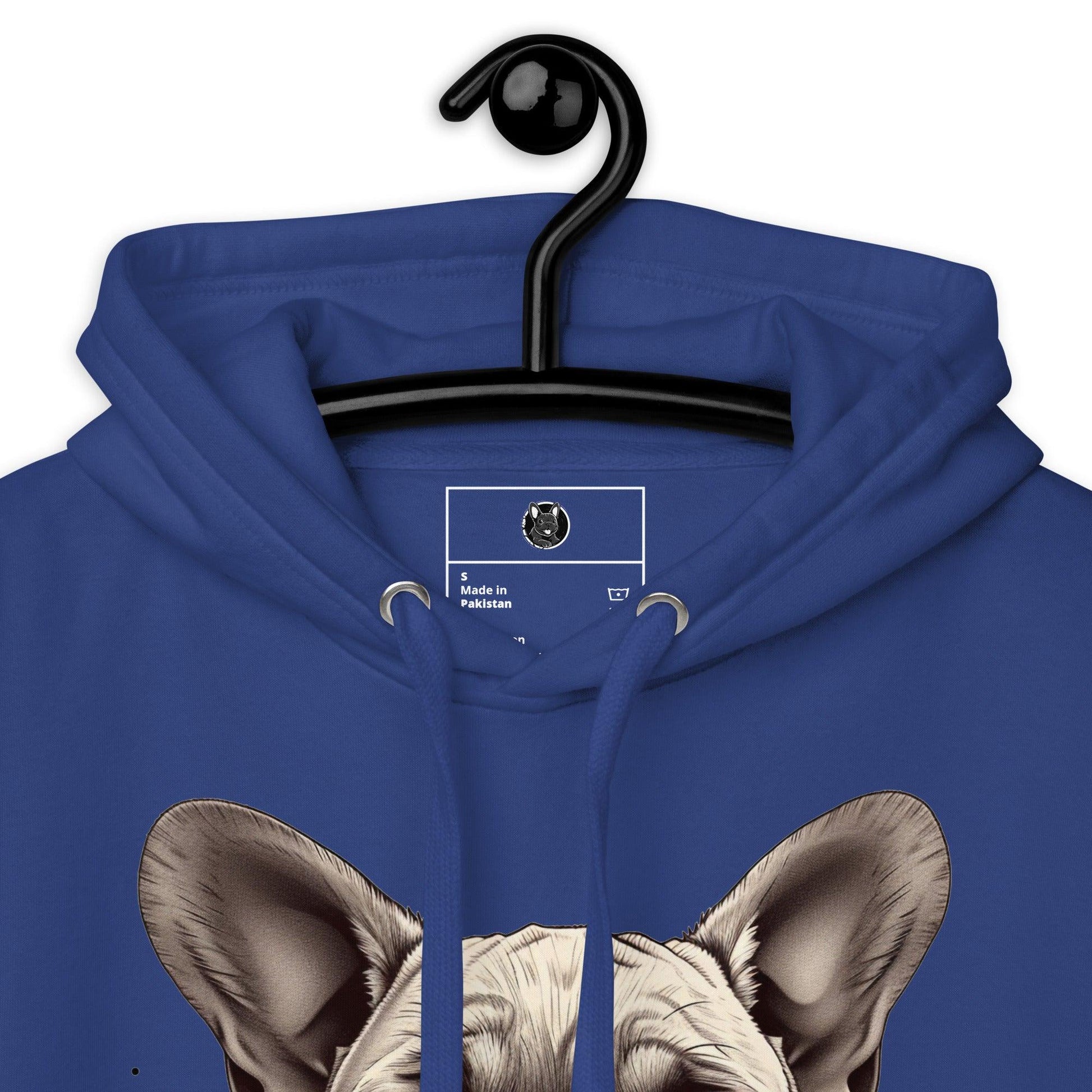 "Rosy Gaze Frenchie" - Unisex Hoodie - Frenchie Emporium