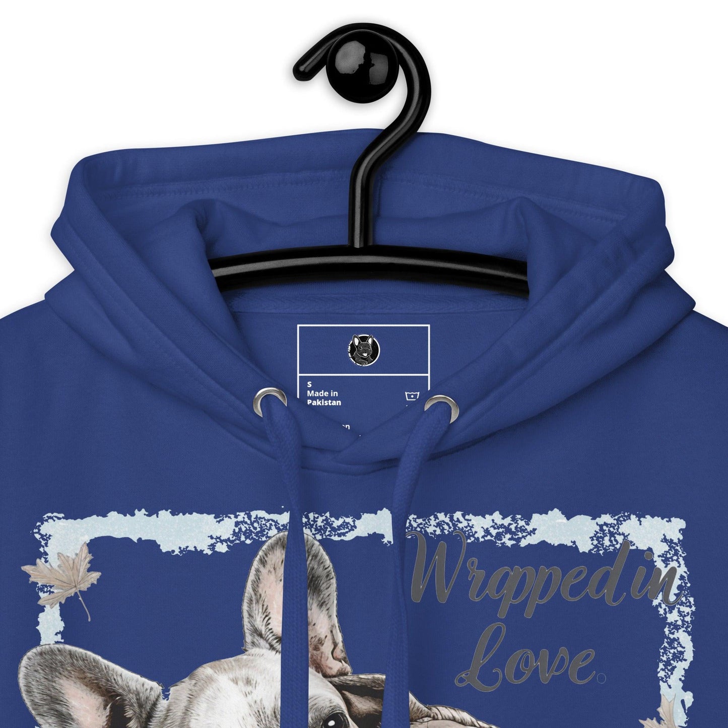 Wrapped in Love" Unisex Hoodie - Frenchie Emporium