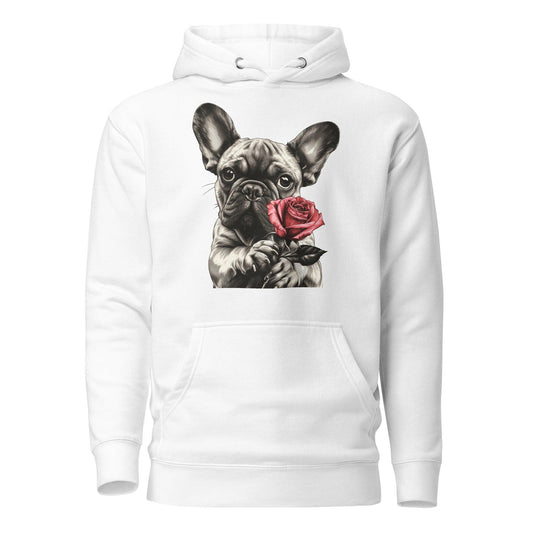 "Rose Embrace" Unisex Hoodie - Frenchie Emporium