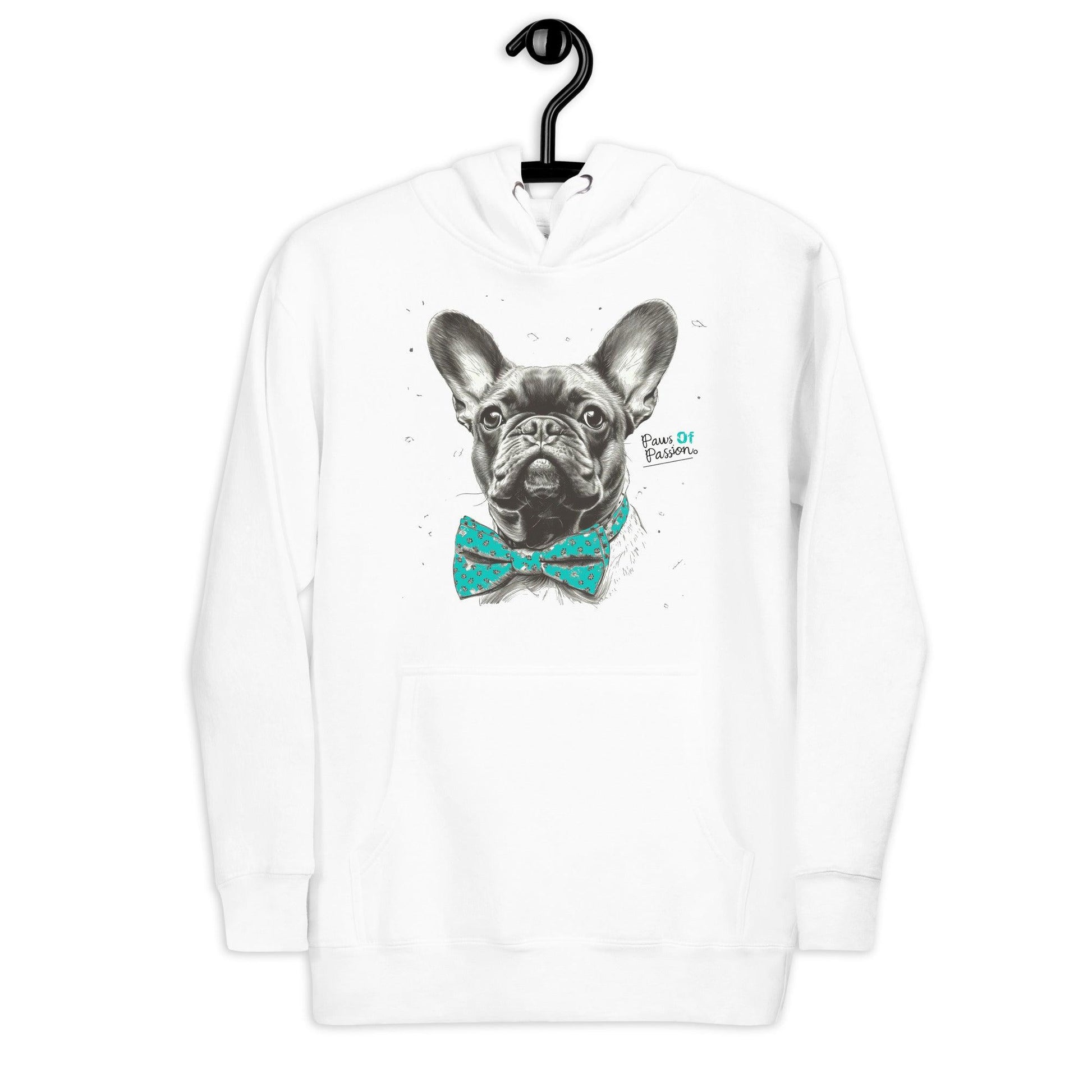 "Paws of Passion" Unisex Hoodie - Frenchie Emporium
