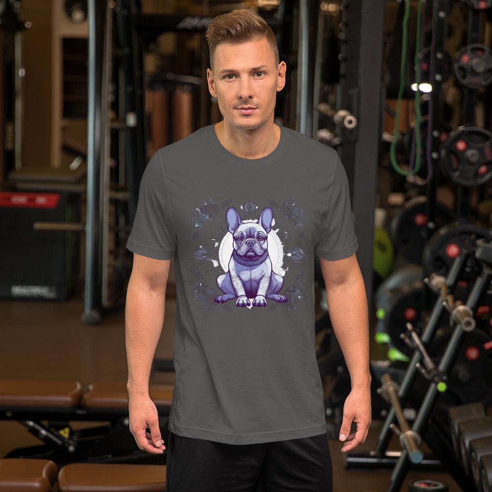 Zen Frenchie Yoga Pose-Unisex T-shirt - Frenchie Emporium