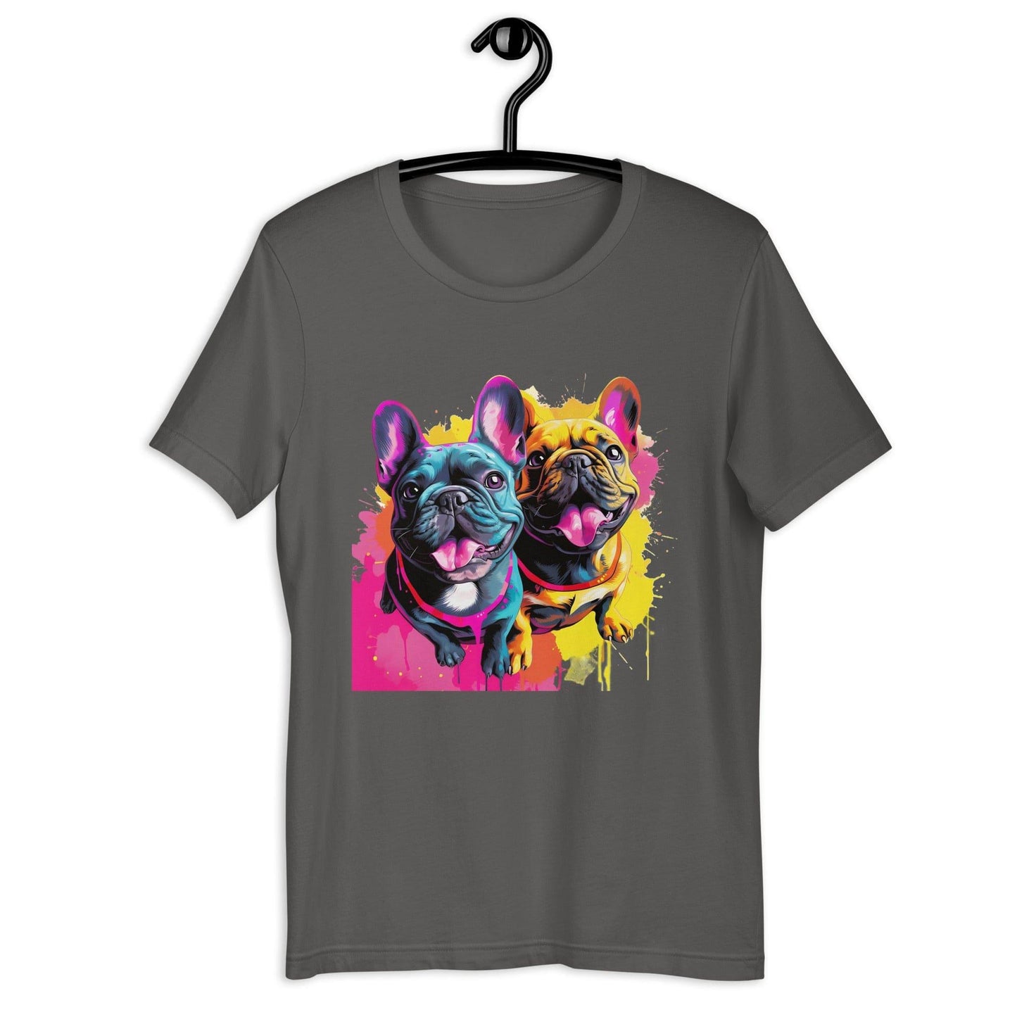 French Bulldog Playful Duo - Unisex t-shirt