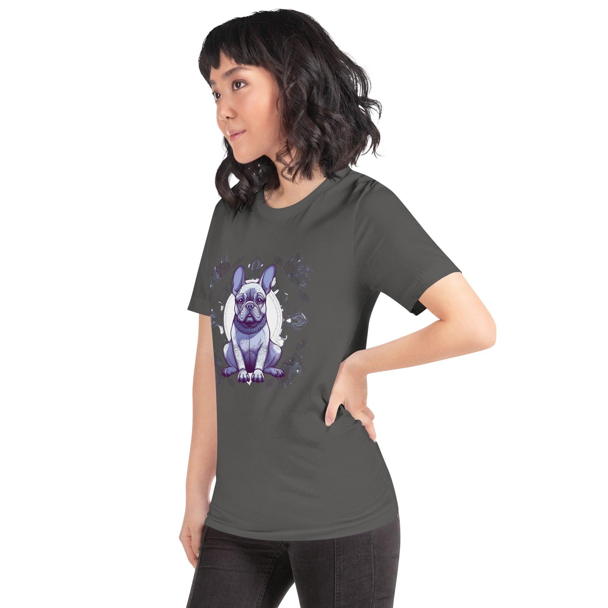 Zen Frenchie Yoga Pose-Unisex T-shirt - Frenchie Emporium