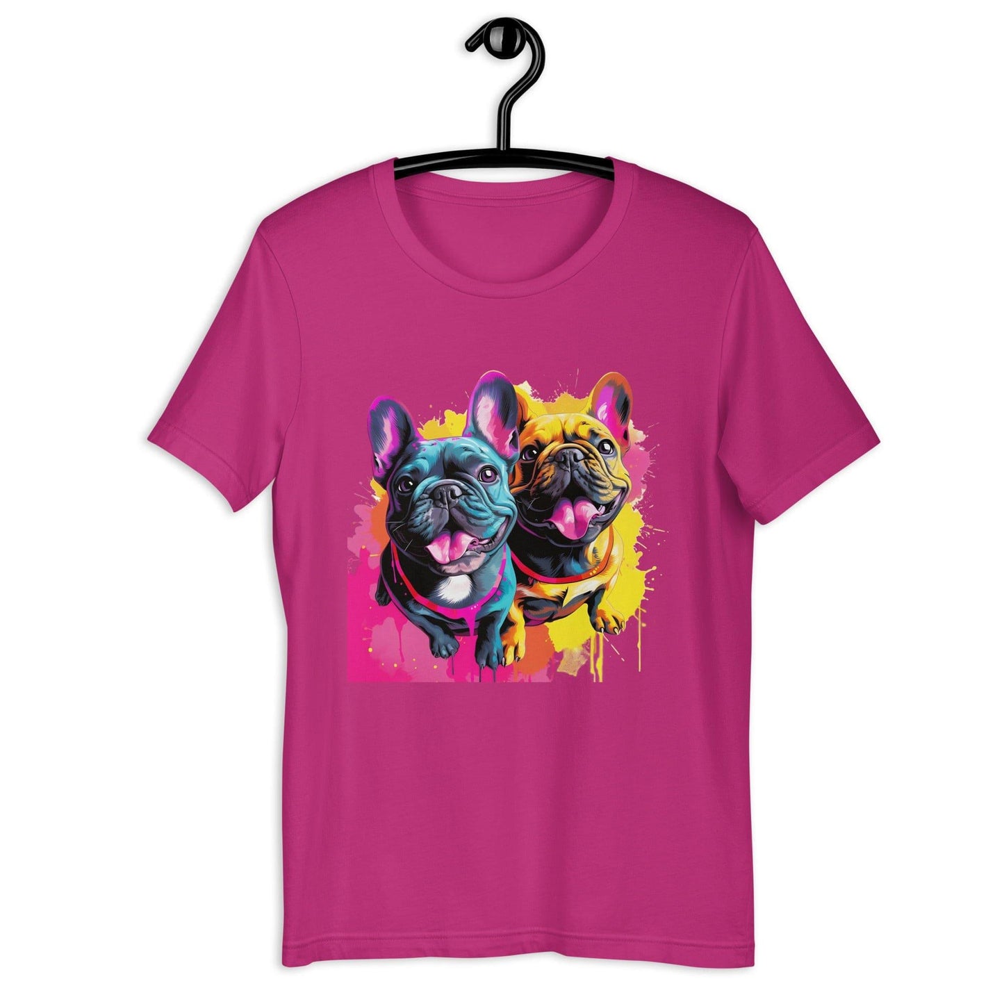 French Bulldog Playful Duo - Unisex t-shirt