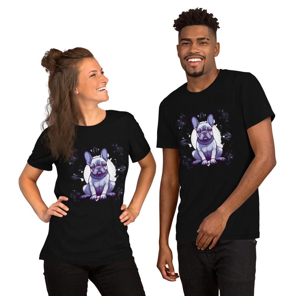 Zen Frenchie Yoga Pose-Unisex T-shirt - Frenchie Emporium