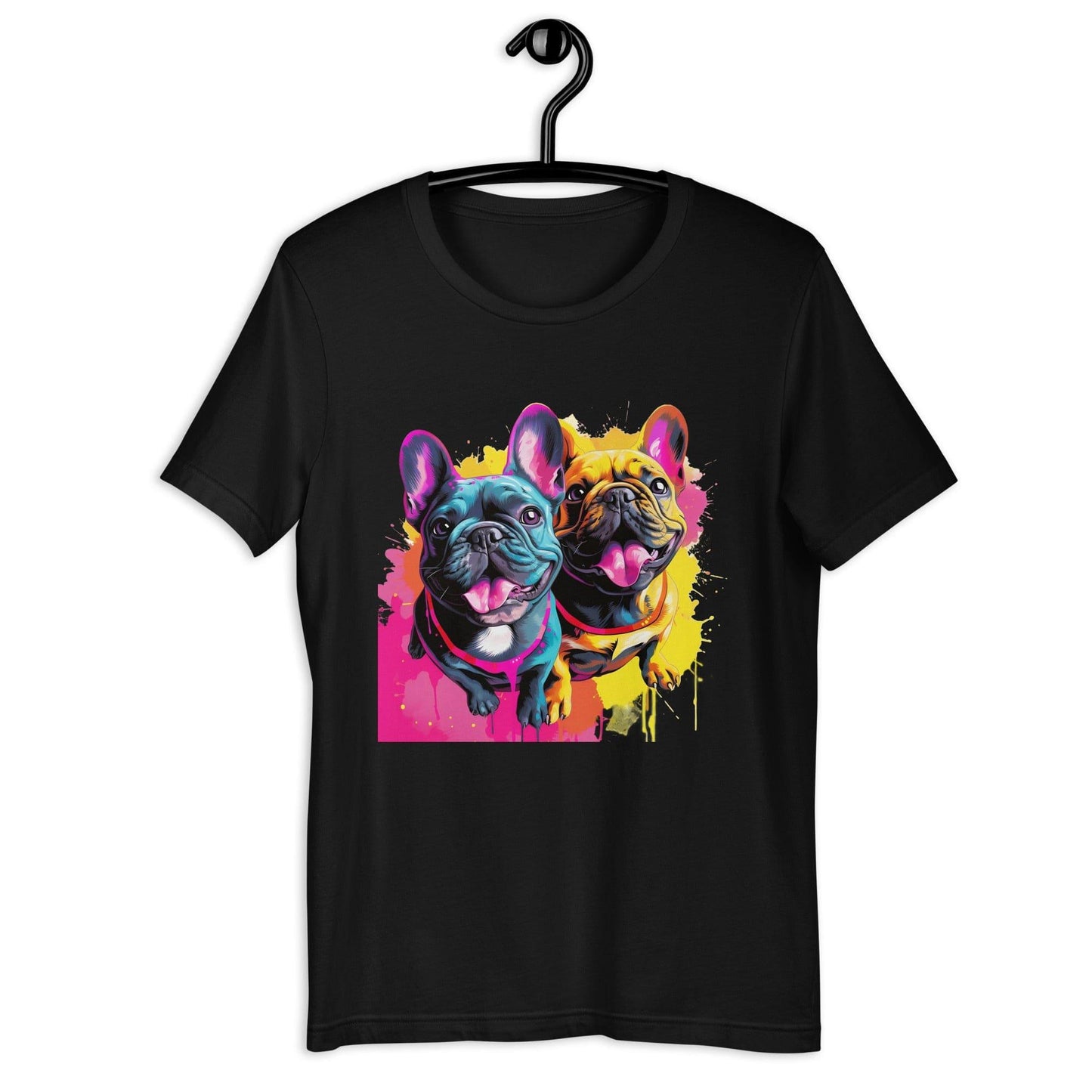 French Bulldog Playful Duo - Unisex t-shirt