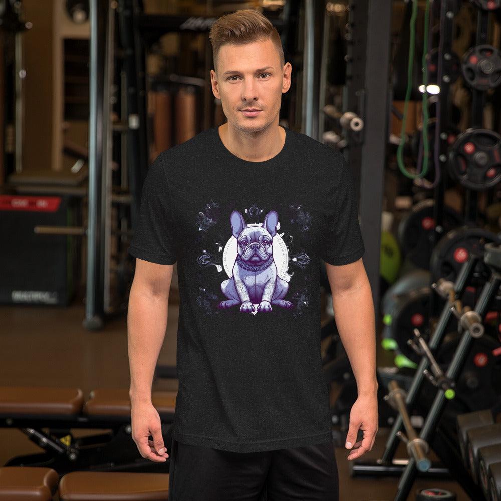 Zen Frenchie Yoga Pose-Unisex T-shirt - Frenchie Emporium