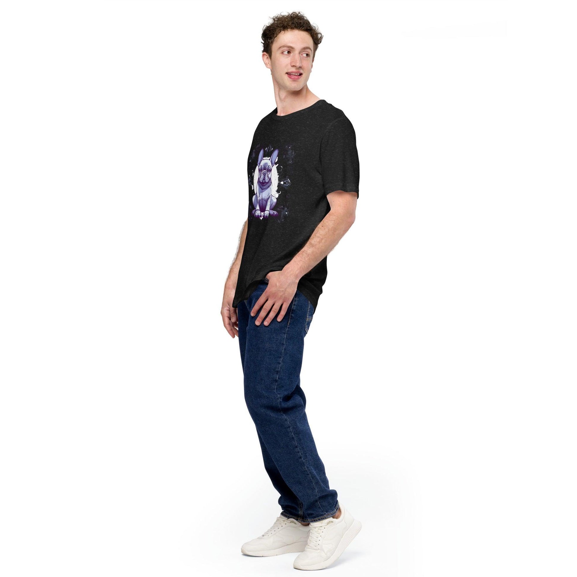 Zen Frenchie Yoga Pose-Unisex T-shirt - Frenchie Emporium