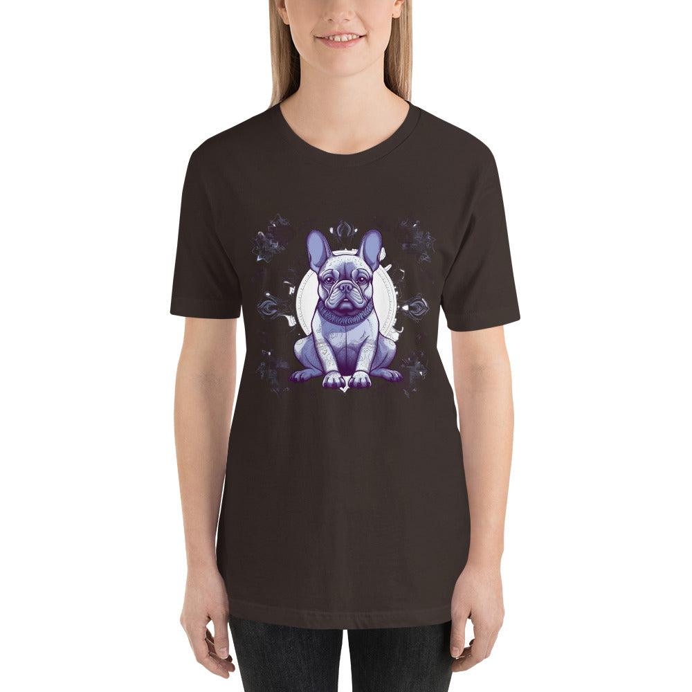 Zen Frenchie Yoga Pose-Unisex T-shirt - Frenchie Emporium