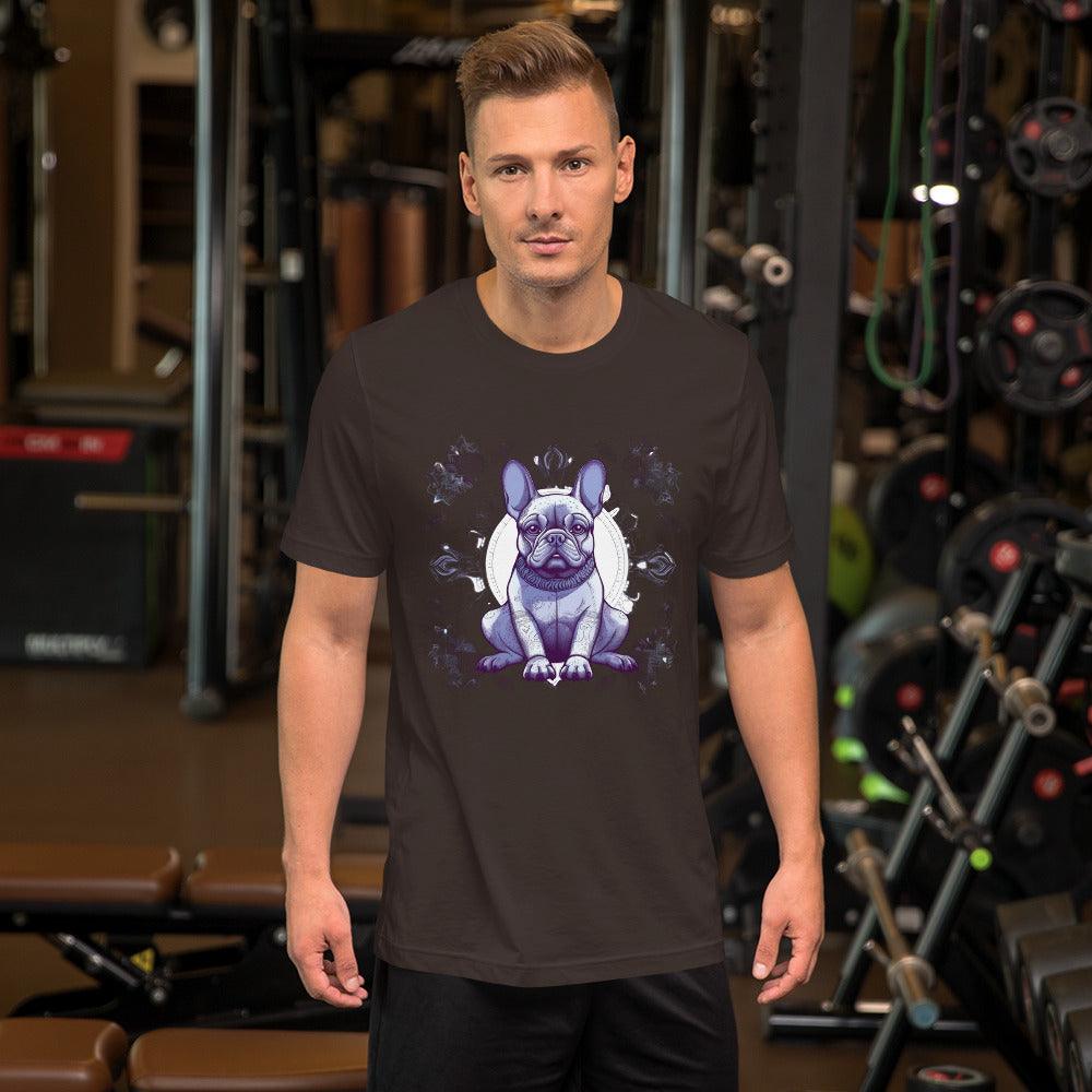 Zen Frenchie Yoga Pose-Unisex T-shirt - Frenchie Emporium