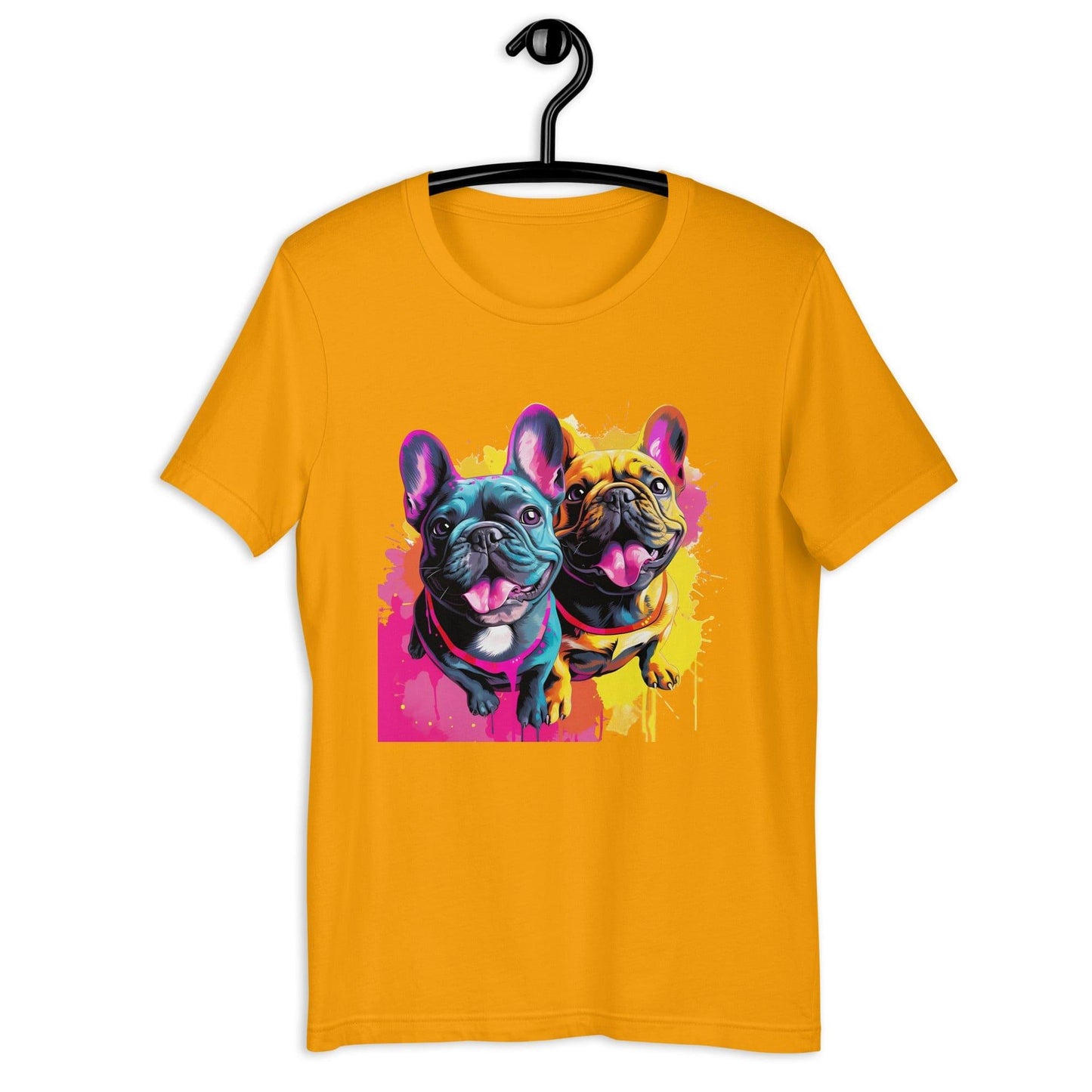 French Bulldog Playful Duo - Unisex t-shirt