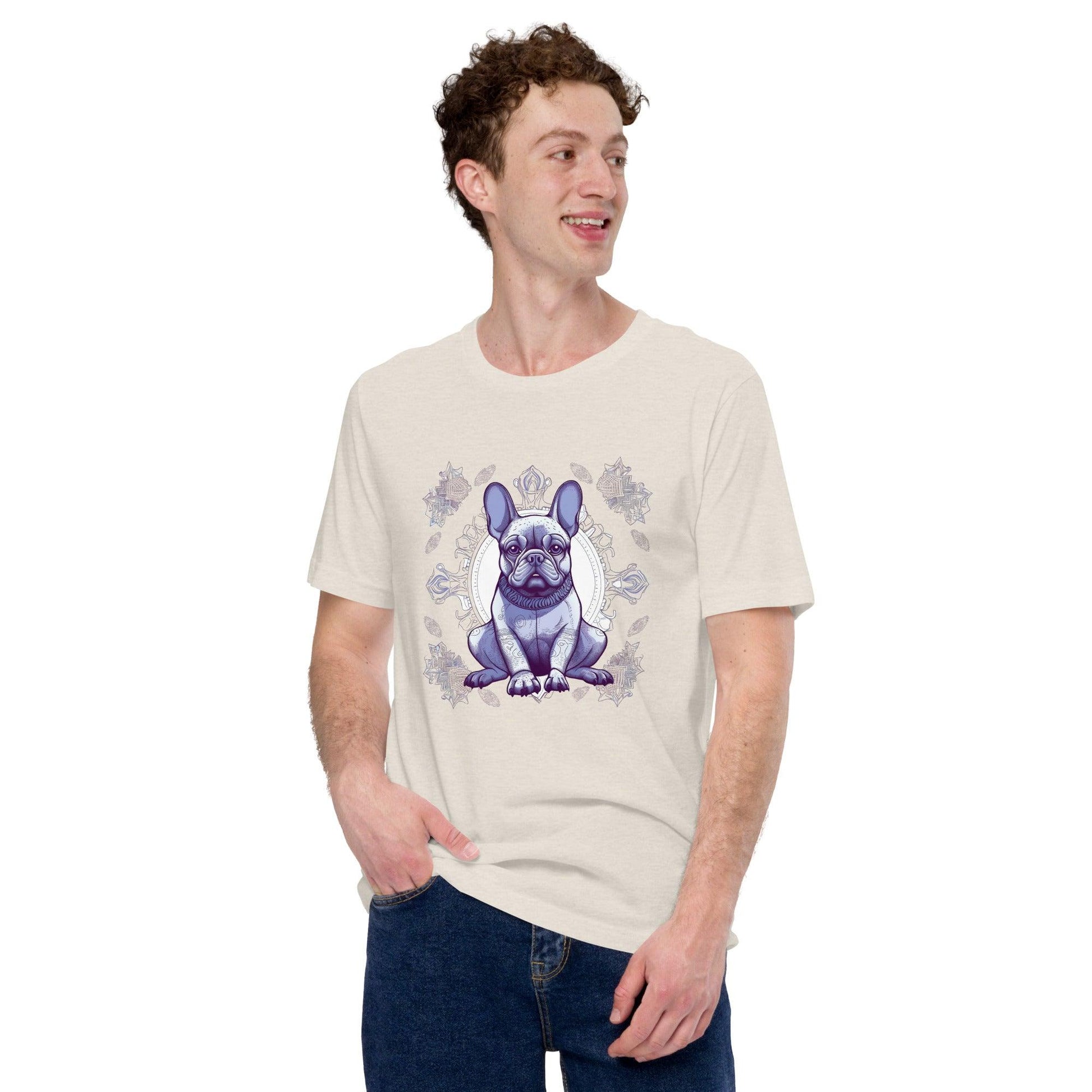 Zen Frenchie Yoga Pose-Unisex T-shirt - Frenchie Emporium