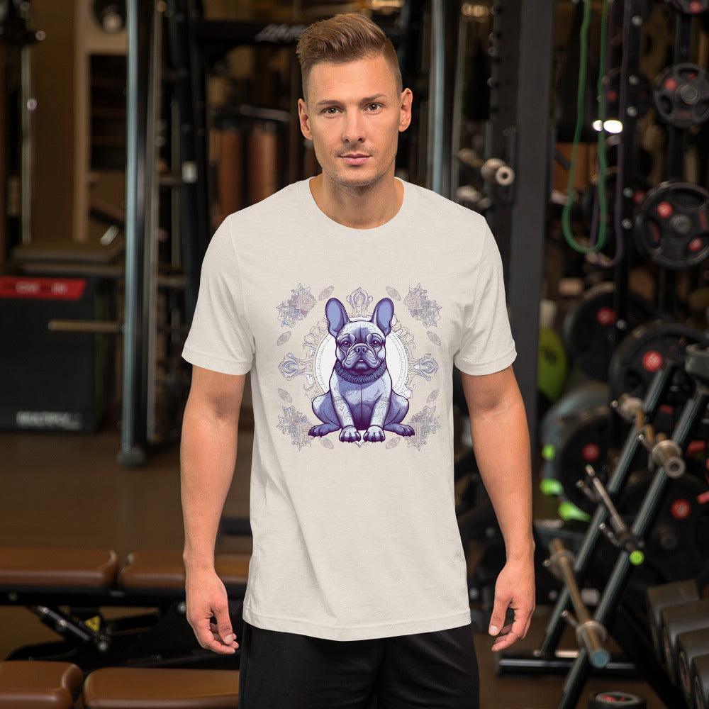 Zen Frenchie Yoga Pose-Unisex T-shirt - Frenchie Emporium