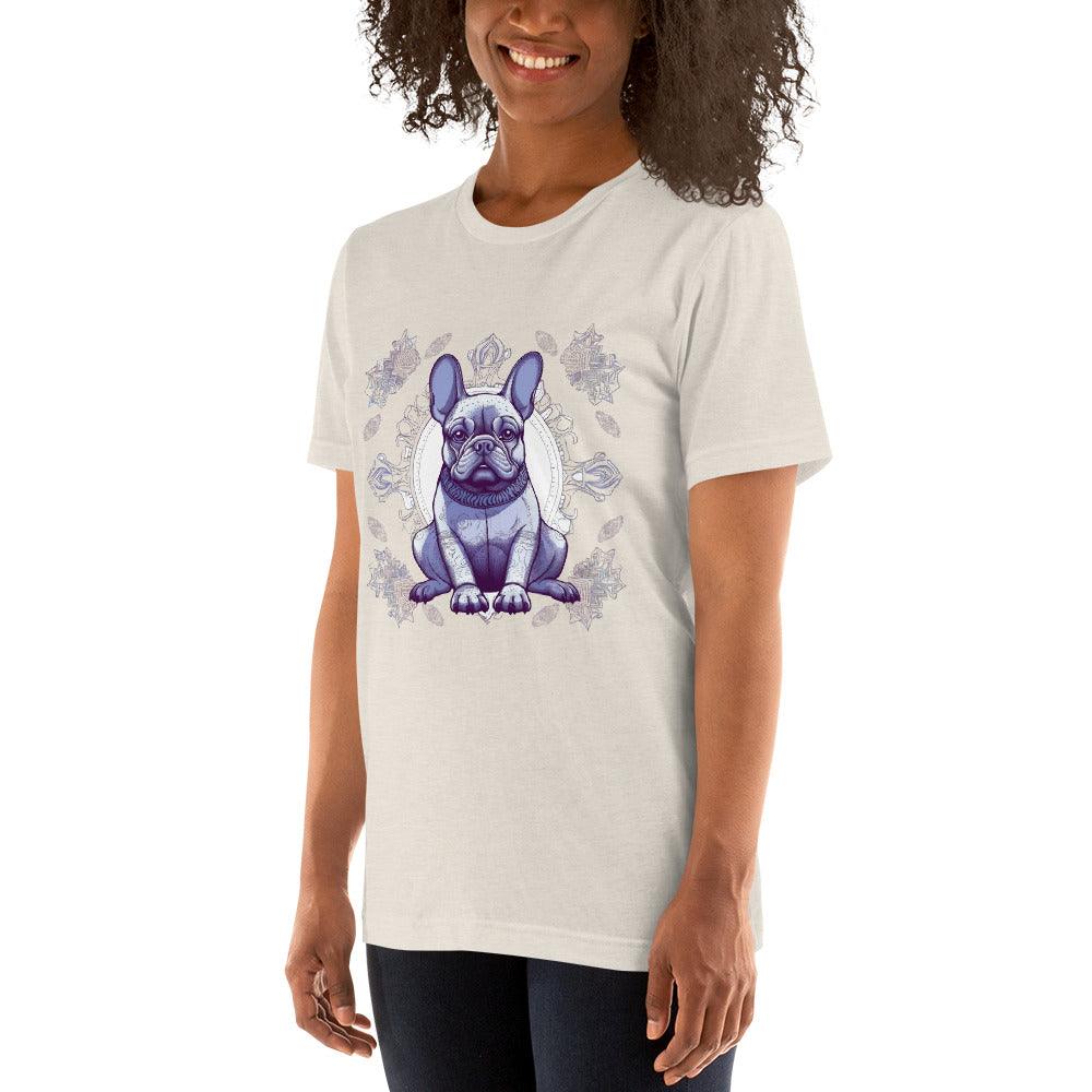 Zen Frenchie Yoga Pose-Unisex T-shirt - Frenchie Emporium