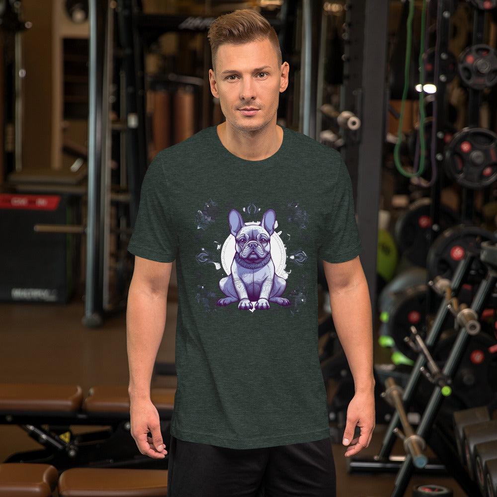 Zen Frenchie Yoga Pose-Unisex T-shirt - Frenchie Emporium