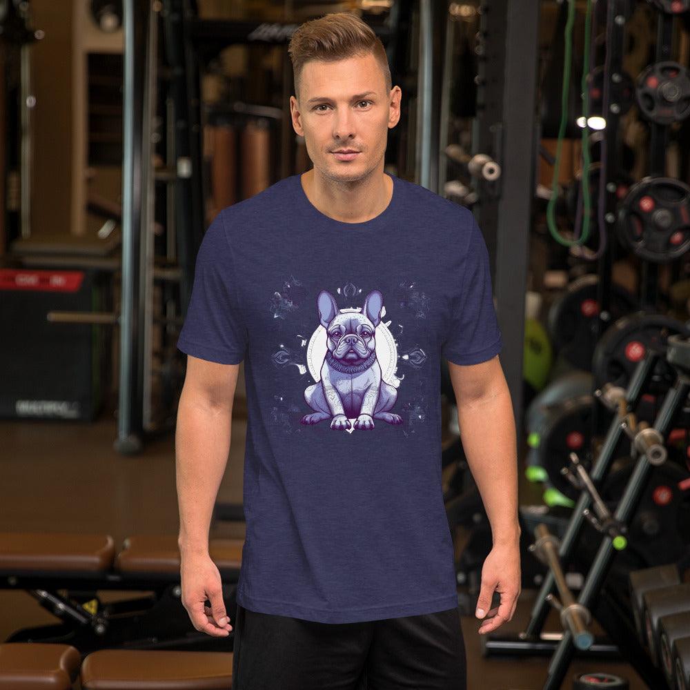 Zen Frenchie Yoga Pose-Unisex T-shirt - Frenchie Emporium