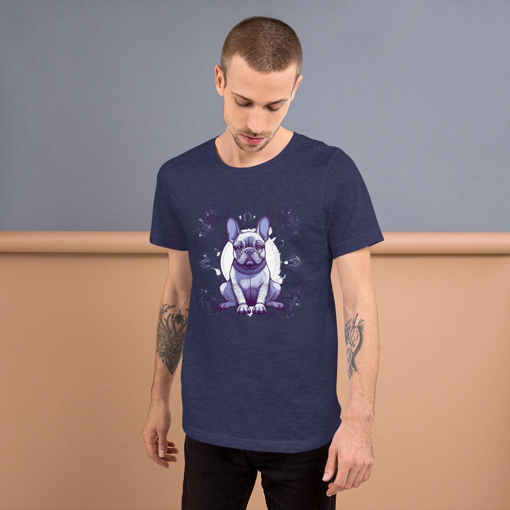 Zen Frenchie Yoga Pose-Unisex T-shirt - Frenchie Emporium