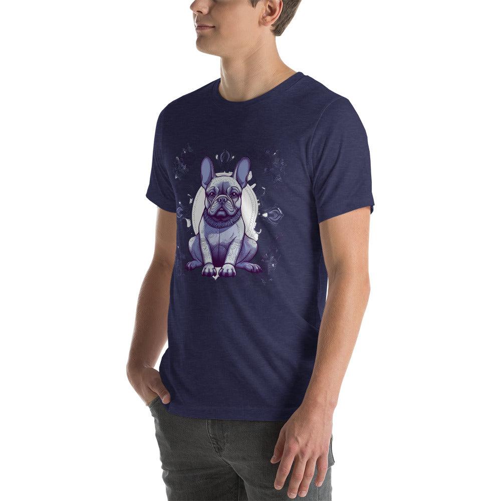 Zen Frenchie Yoga Pose-Unisex T-shirt - Frenchie Emporium