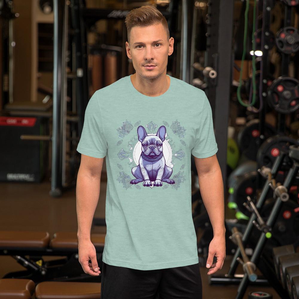 Zen Frenchie Yoga Pose-Unisex T-shirt - Frenchie Emporium