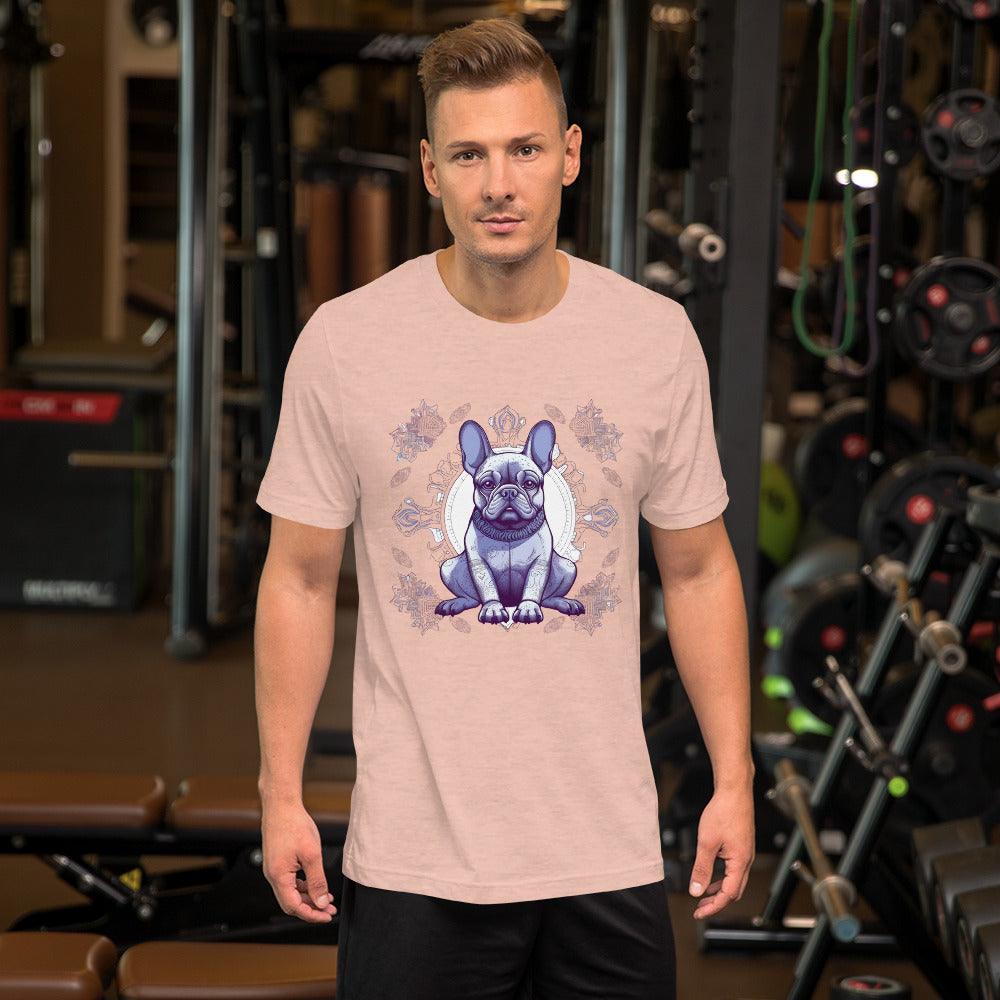 Zen Frenchie Yoga Pose-Unisex T-shirt - Frenchie Emporium