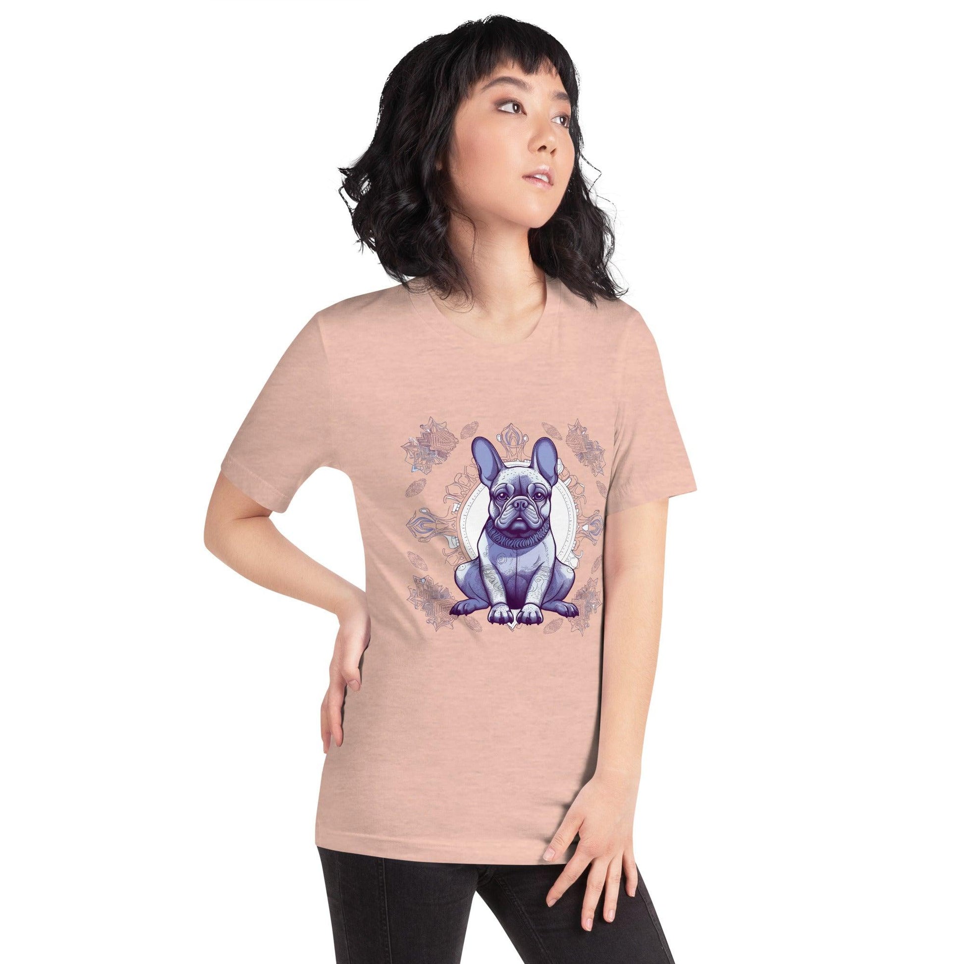 Zen Frenchie Yoga Pose-Unisex T-shirt - Frenchie Emporium