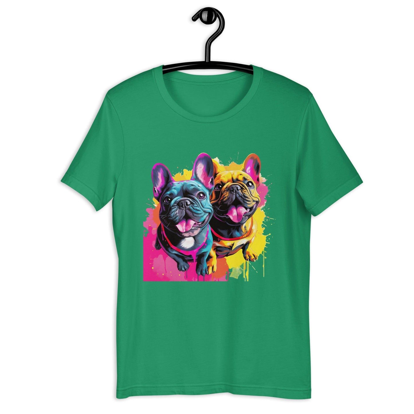 French Bulldog Playful Duo - Unisex t-shirt