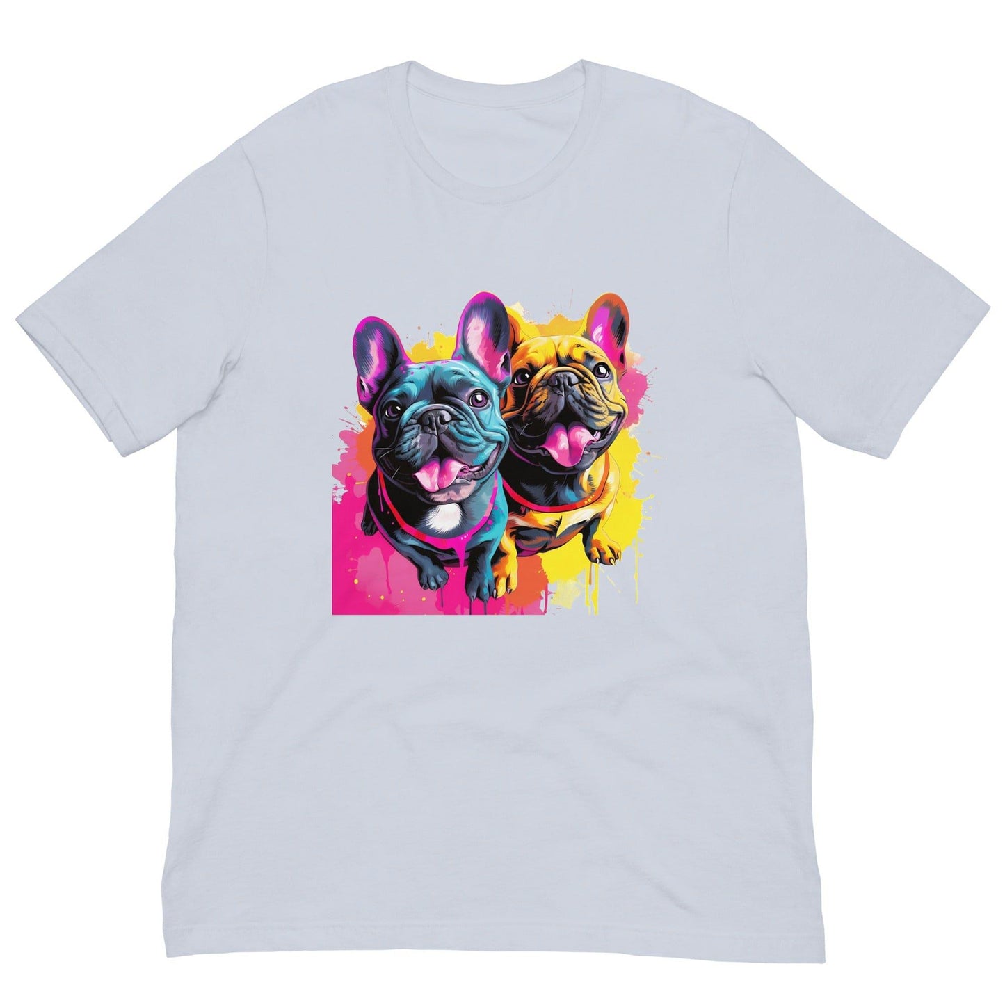 French Bulldog Playful Duo - Unisex t-shirt