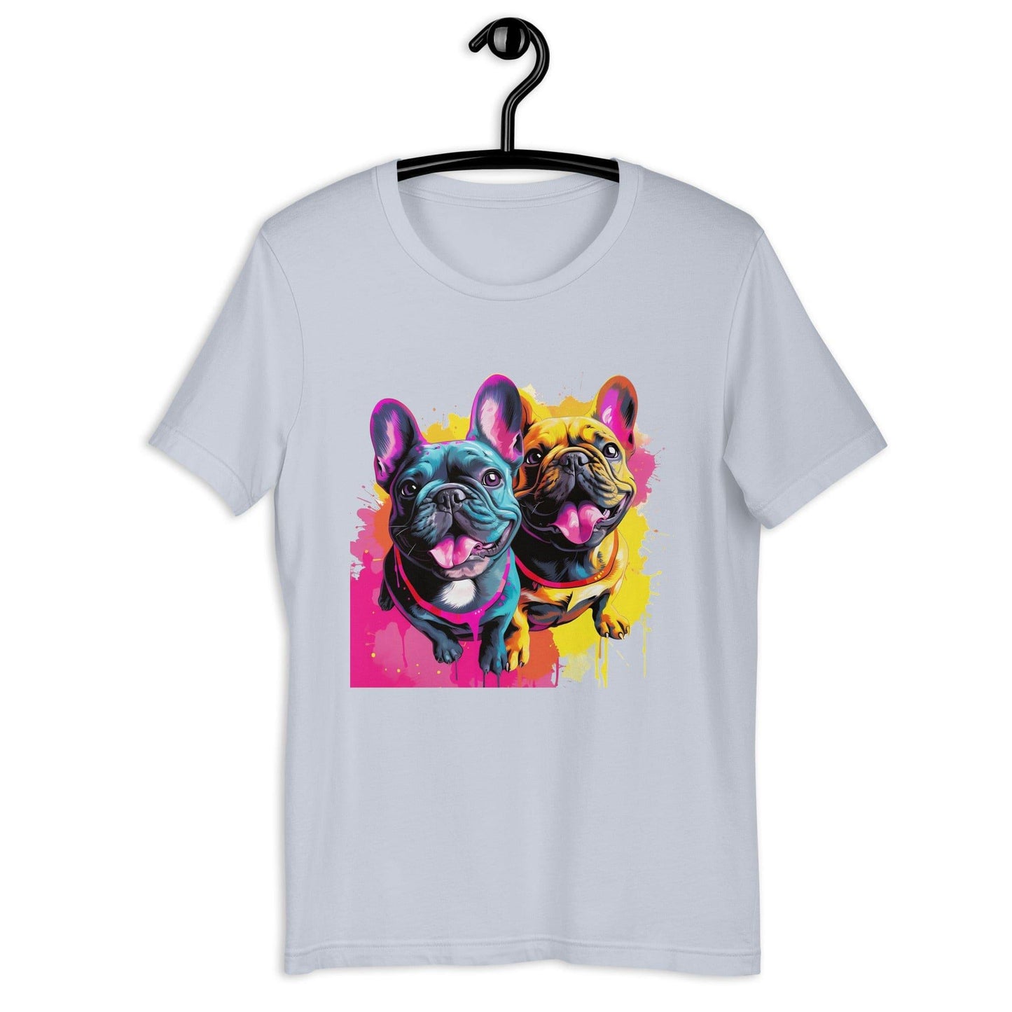 French Bulldog Playful Duo - Unisex t-shirt