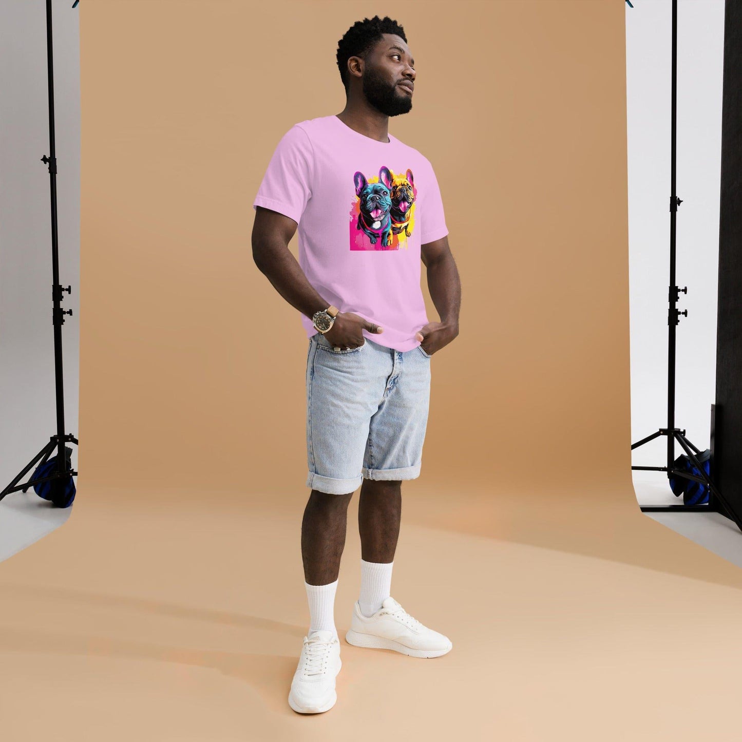 French Bulldog Playful Duo - Unisex t-shirt - Frenchie Emporium