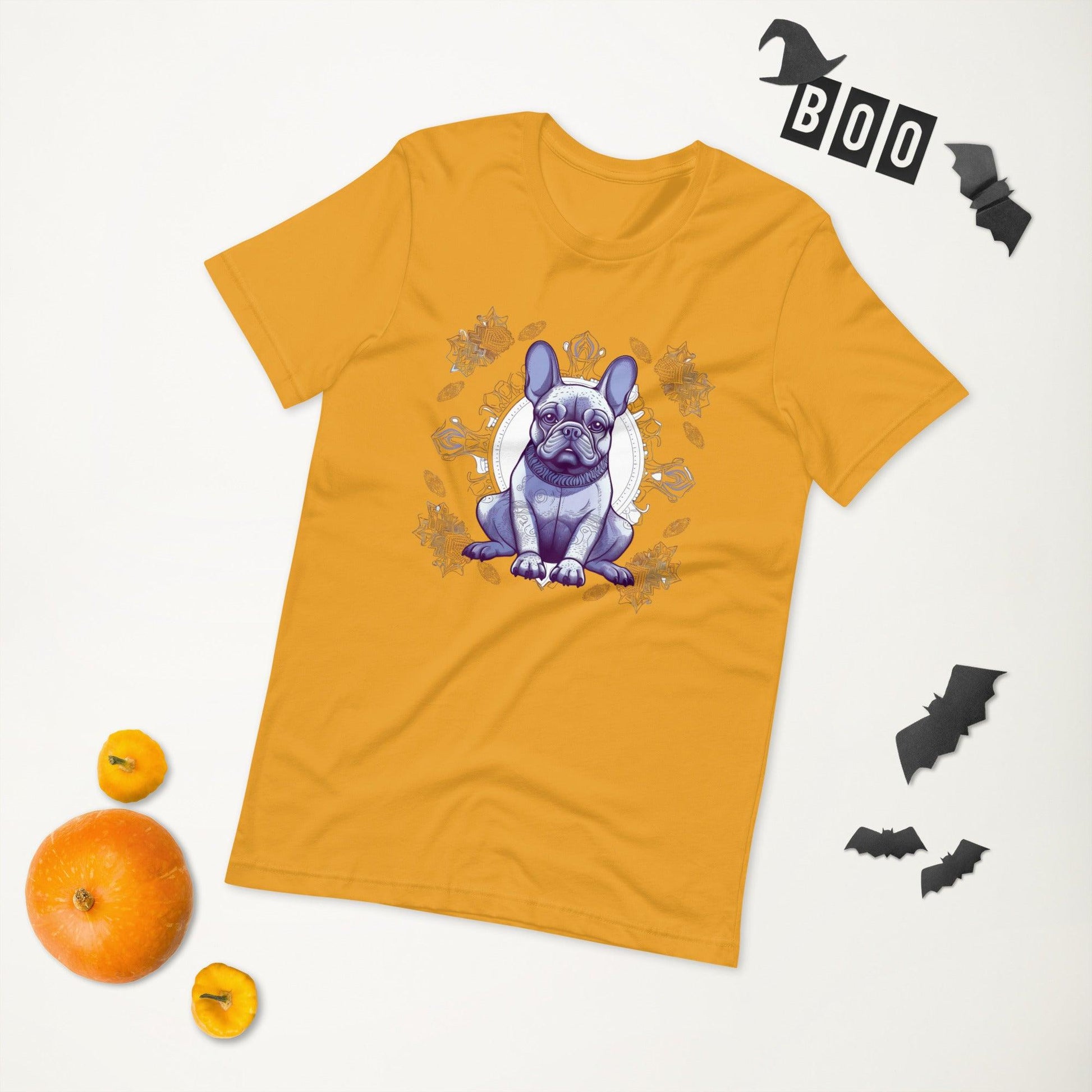 Zen Frenchie Yoga Pose-Unisex T-shirt - Frenchie Emporium