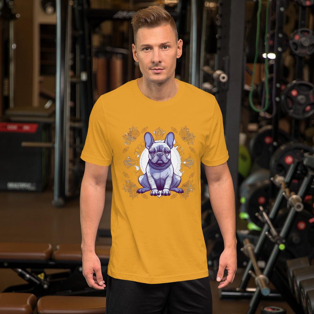 Zen Frenchie Yoga Pose-Unisex T-shirt - Frenchie Emporium