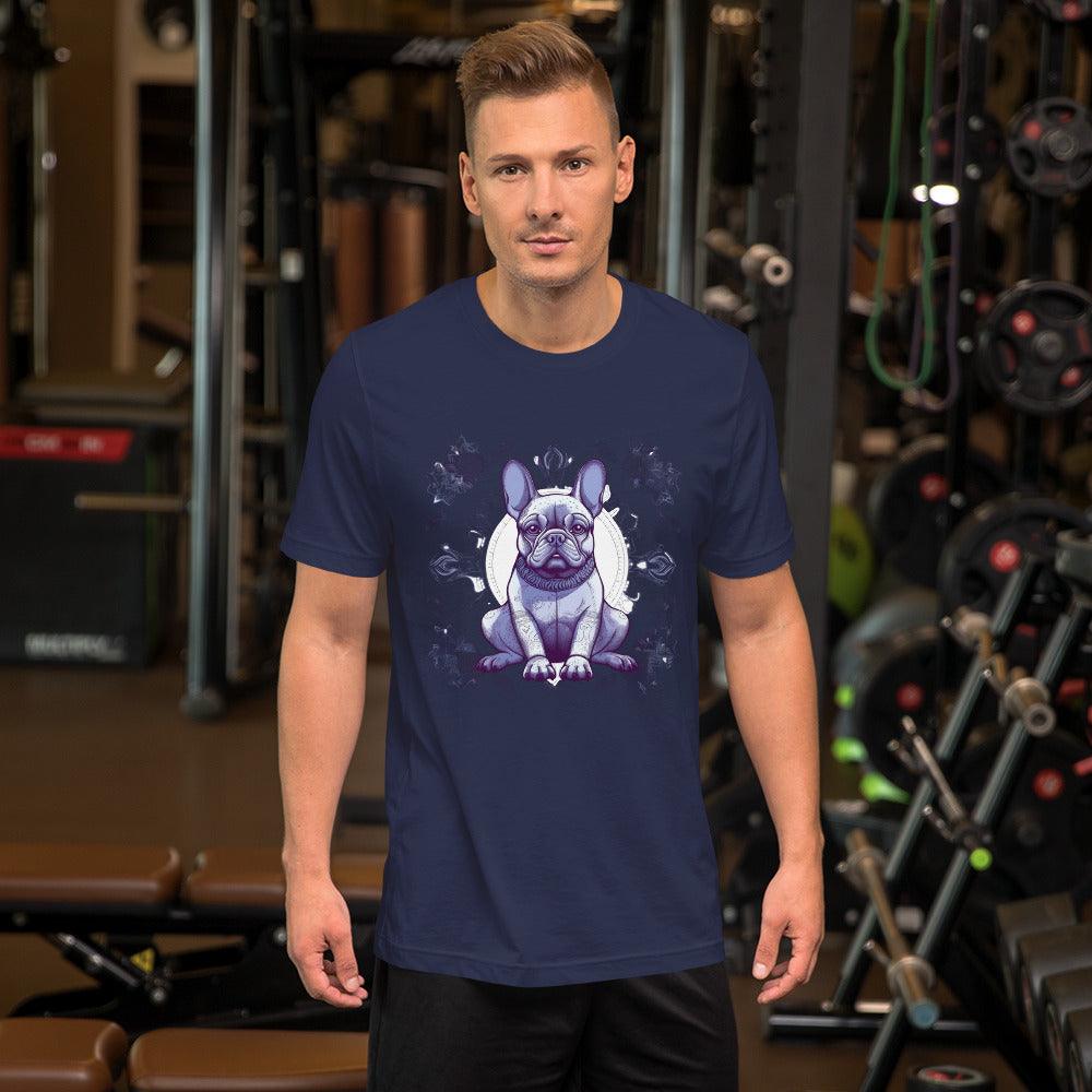 Zen Frenchie Yoga Pose-Unisex T-shirt - Frenchie Emporium