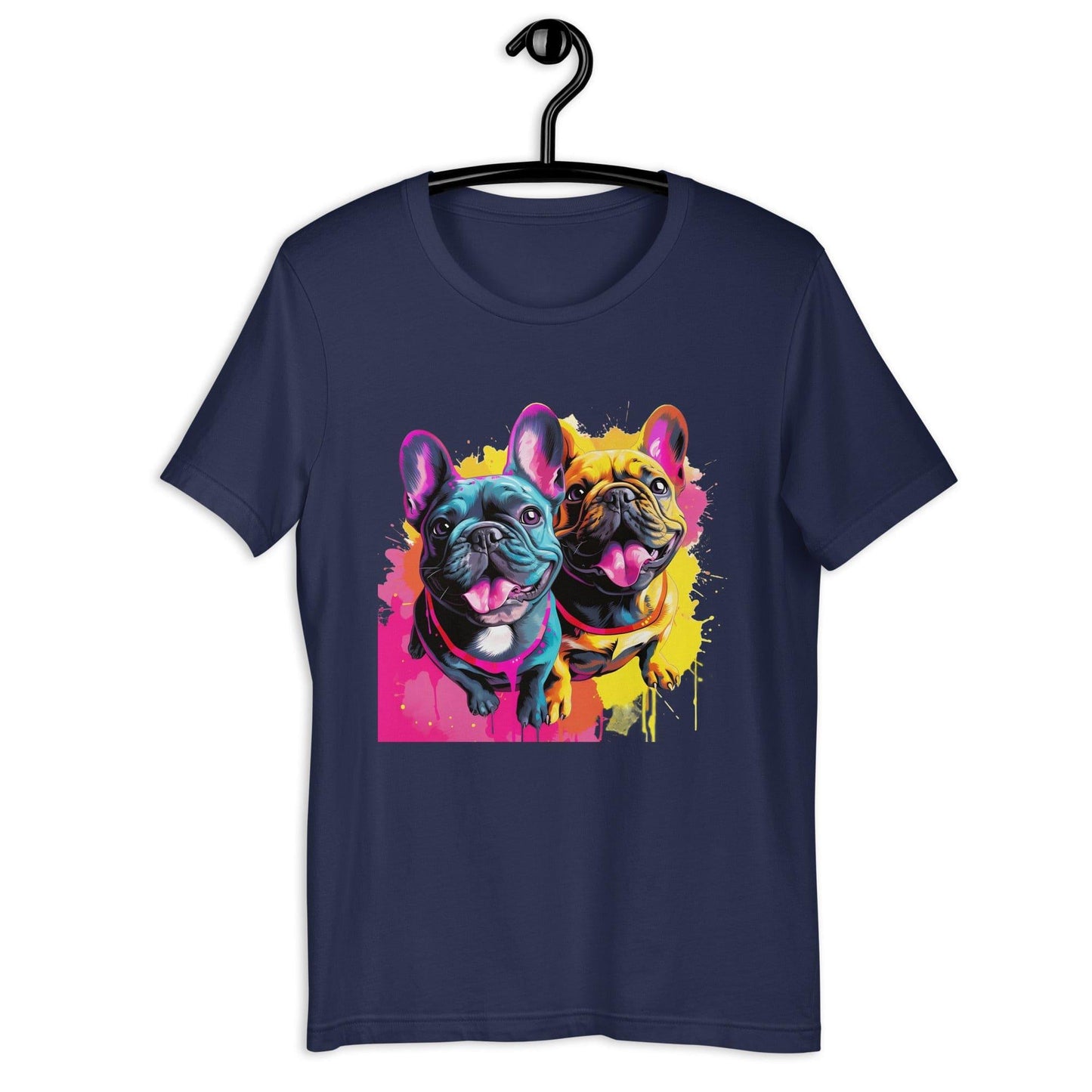 French Bulldog Playful Duo - Unisex t-shirt