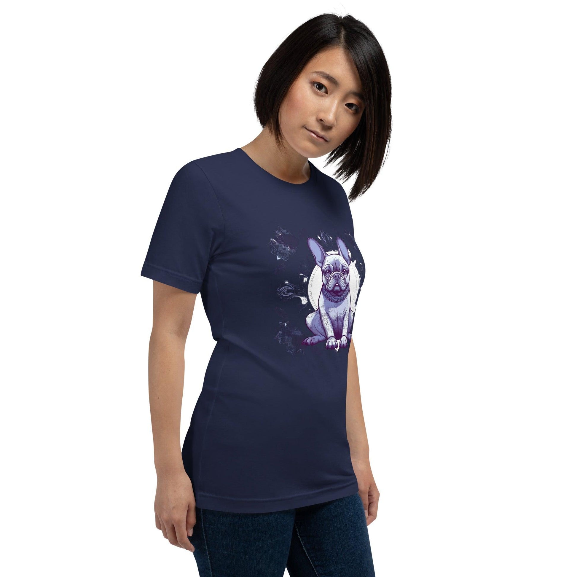 Zen Frenchie Yoga Pose-Unisex T-shirt - Frenchie Emporium